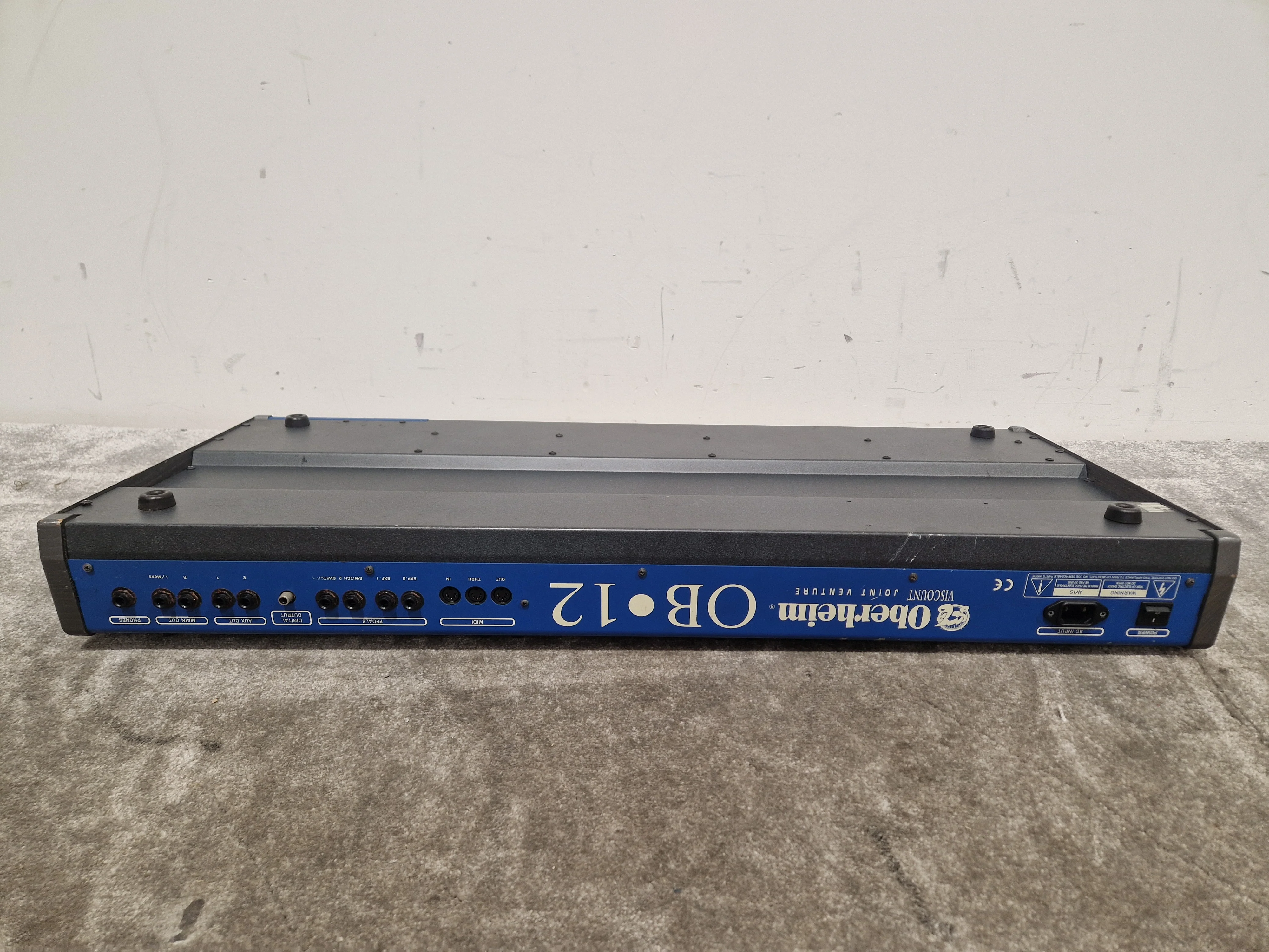 Oberheim OB-12 - Synthesizer - Blue - Good w/ Power Cable - Image 7