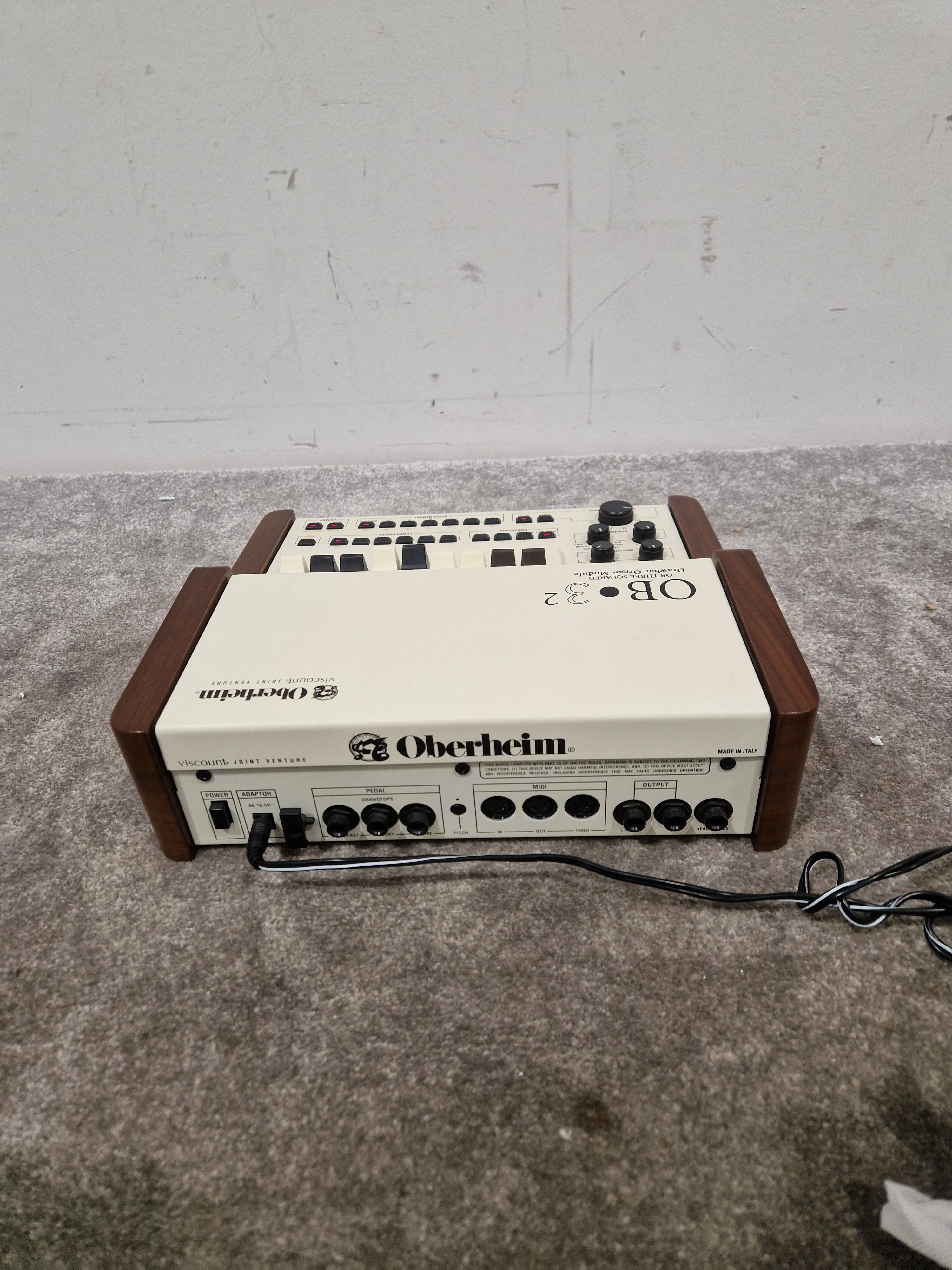 Oberheim OB3 - Classic Organ Emulator - Excellent w/ Power Supply - Image 10