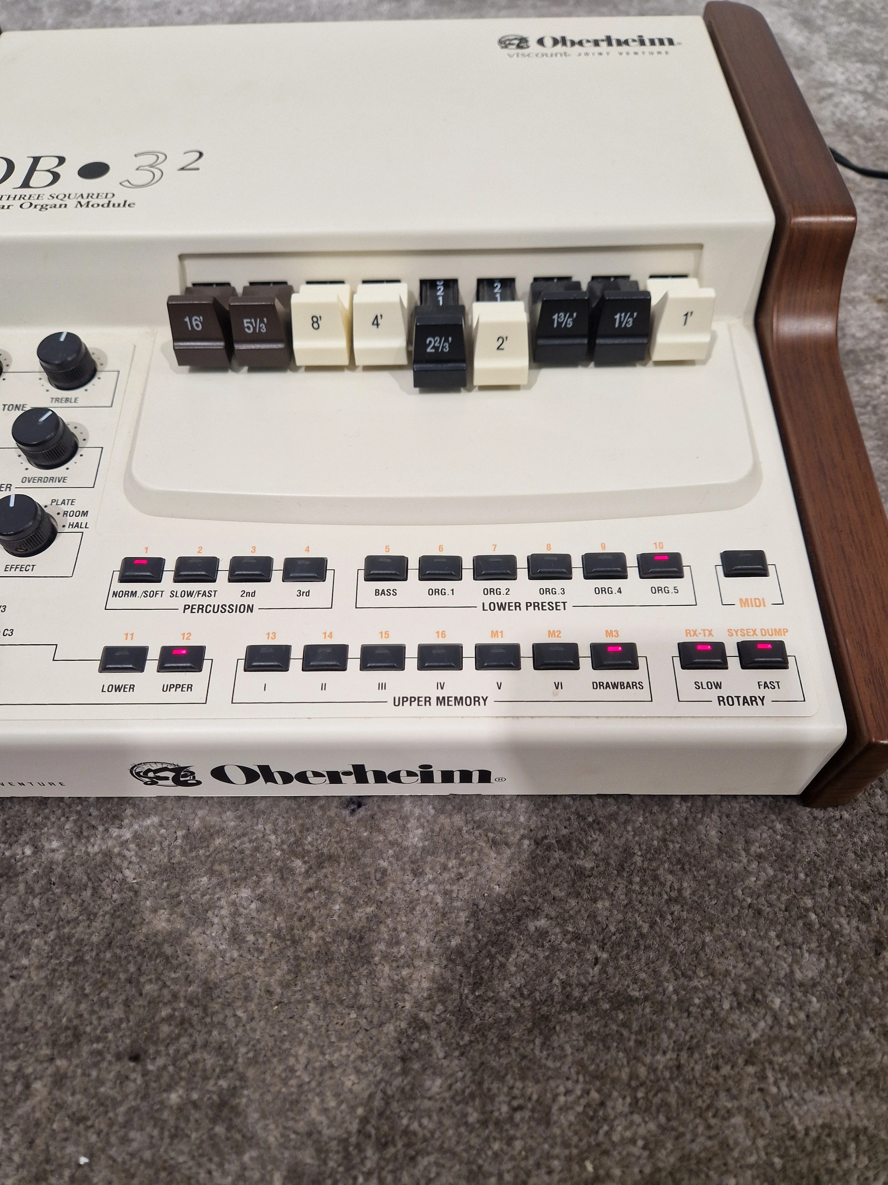 Oberheim OB3 - Classic Organ Emulator - Excellent w/ Power Supply - Image 12