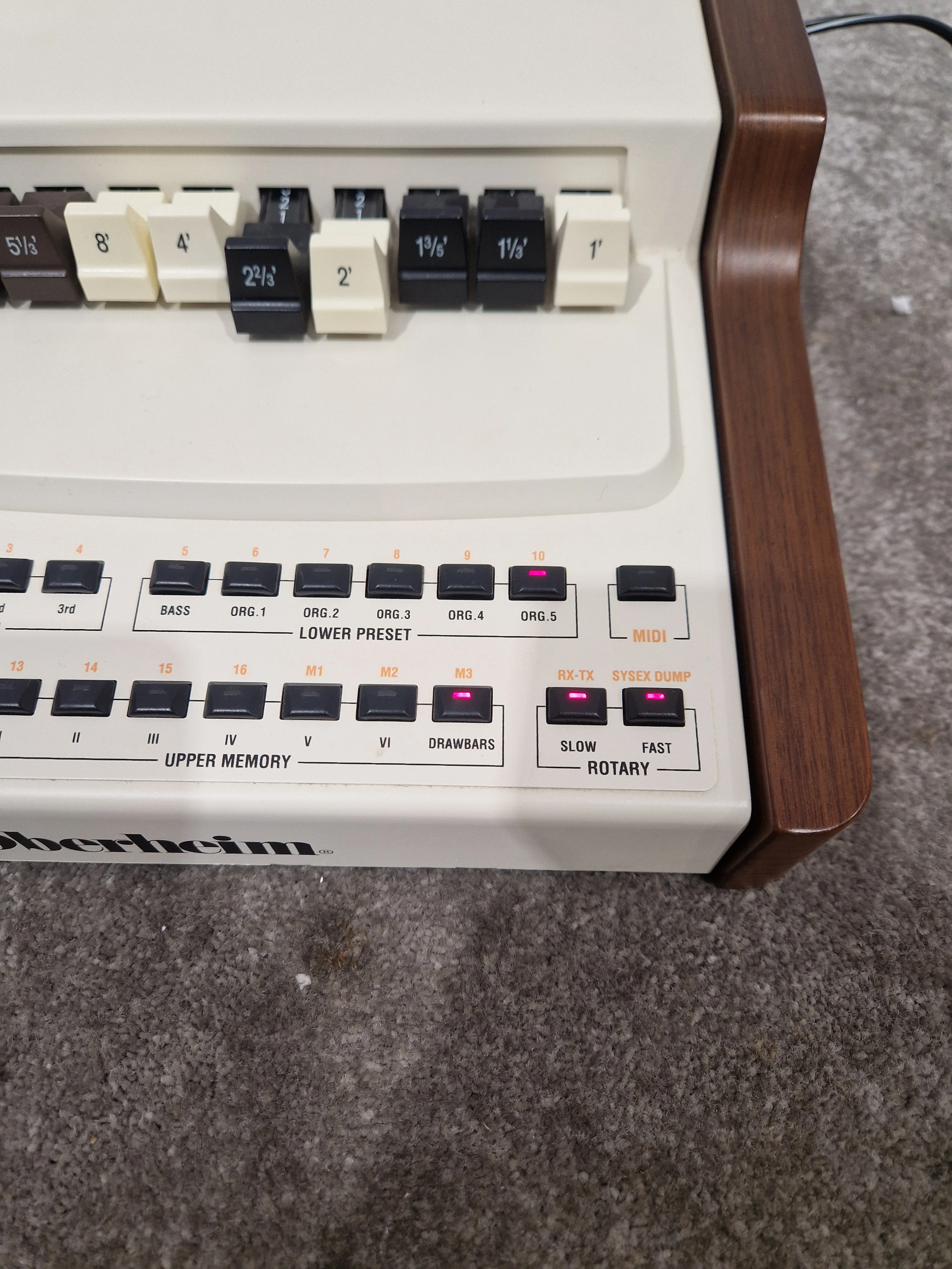 Oberheim OB3 - Classic Organ Emulator - Excellent w/ Power Supply - Image 6