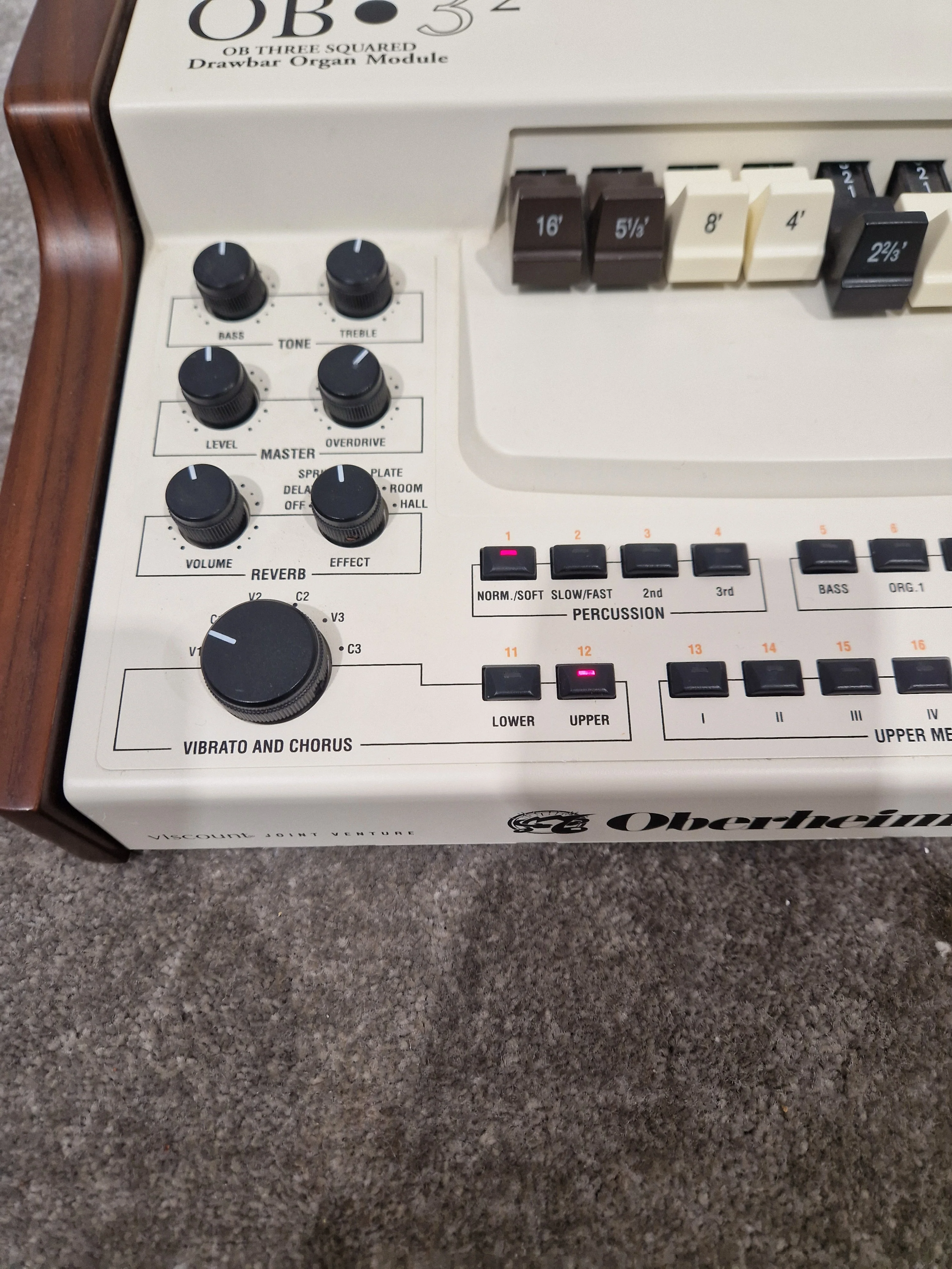 Oberheim OB3 - Classic Organ Emulator - Excellent w/ Power Supply - Image 7