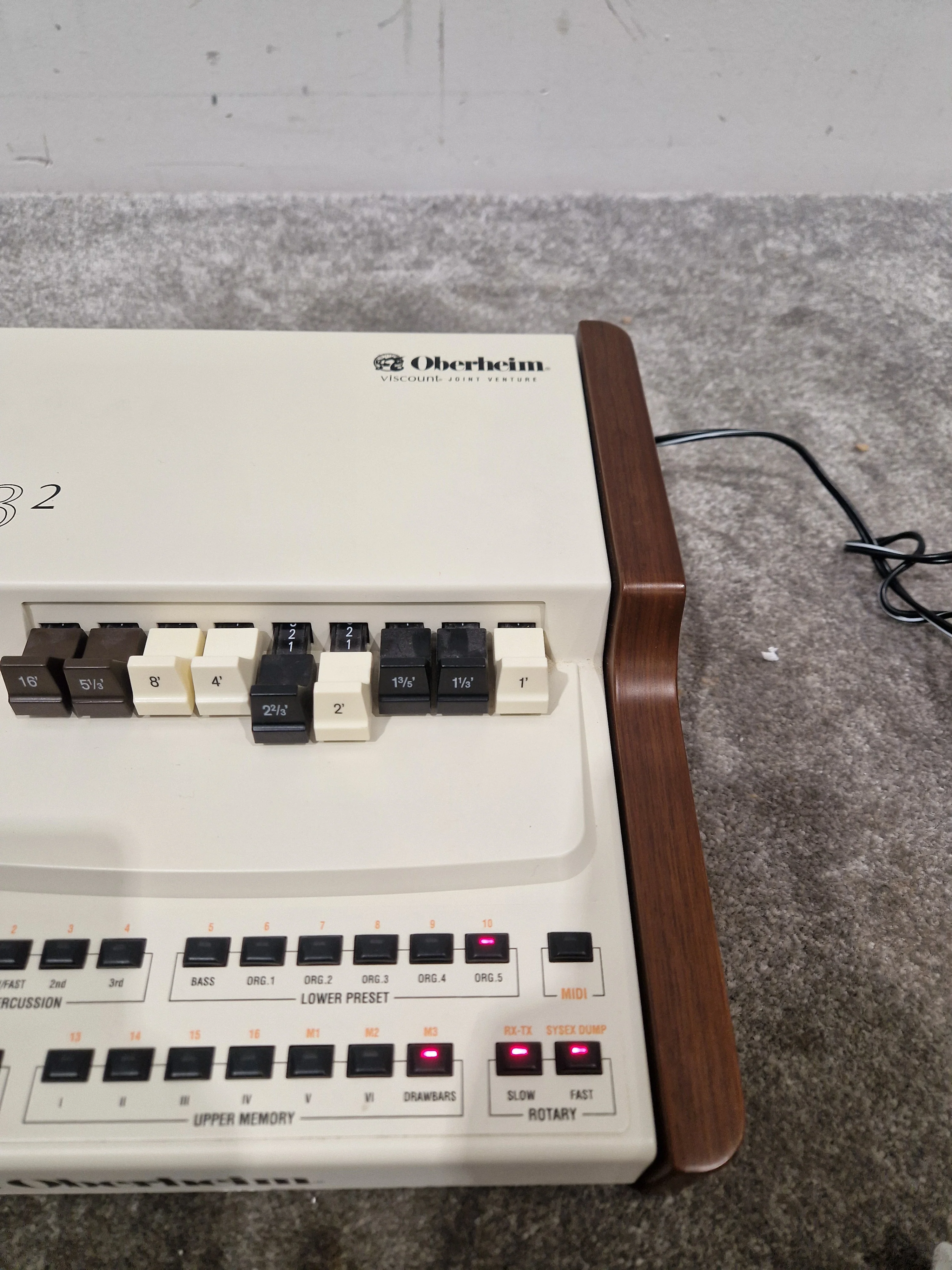 Oberheim OB3 - Classic Organ Emulator - Excellent w/ Power Supply - Image 9