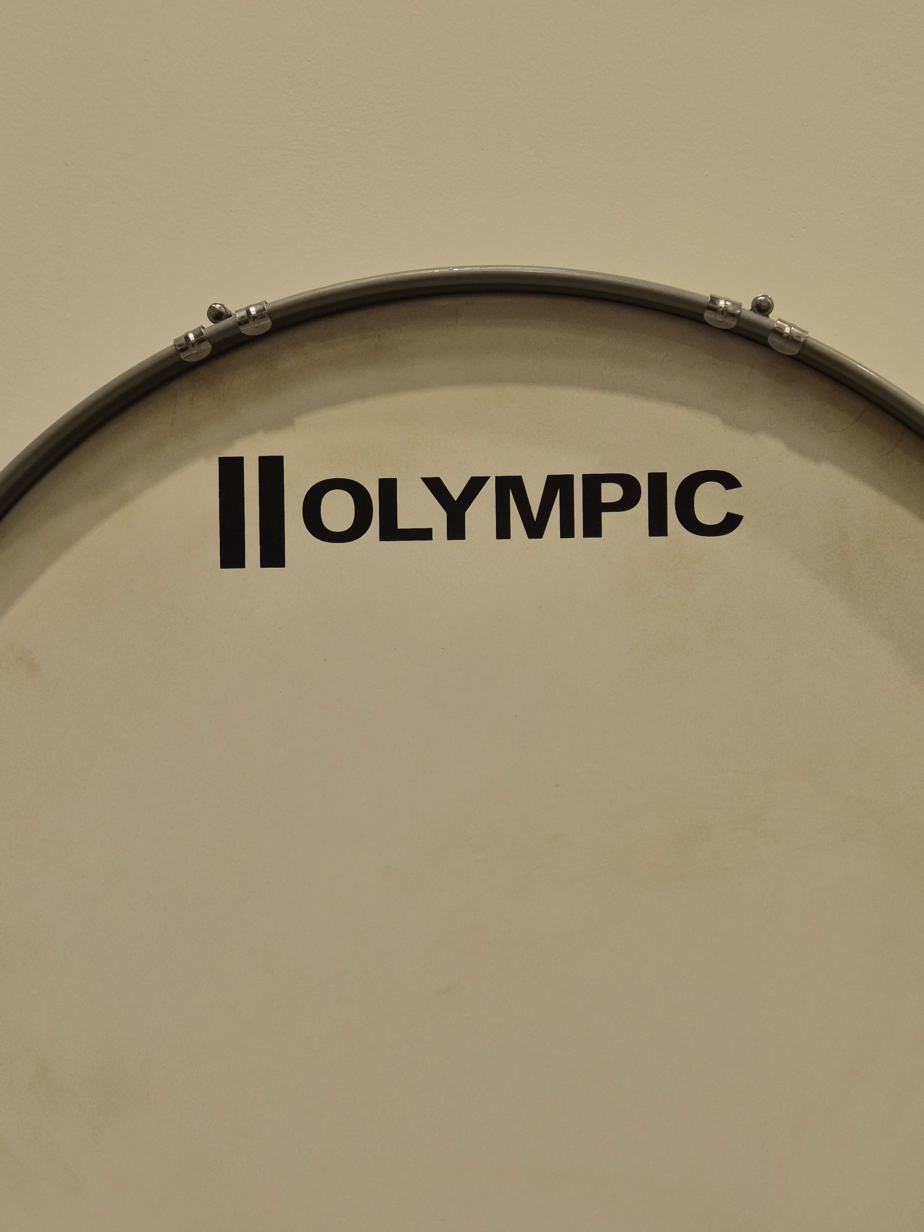 Olympic 28-inch Marching Drum - Black - Image 4