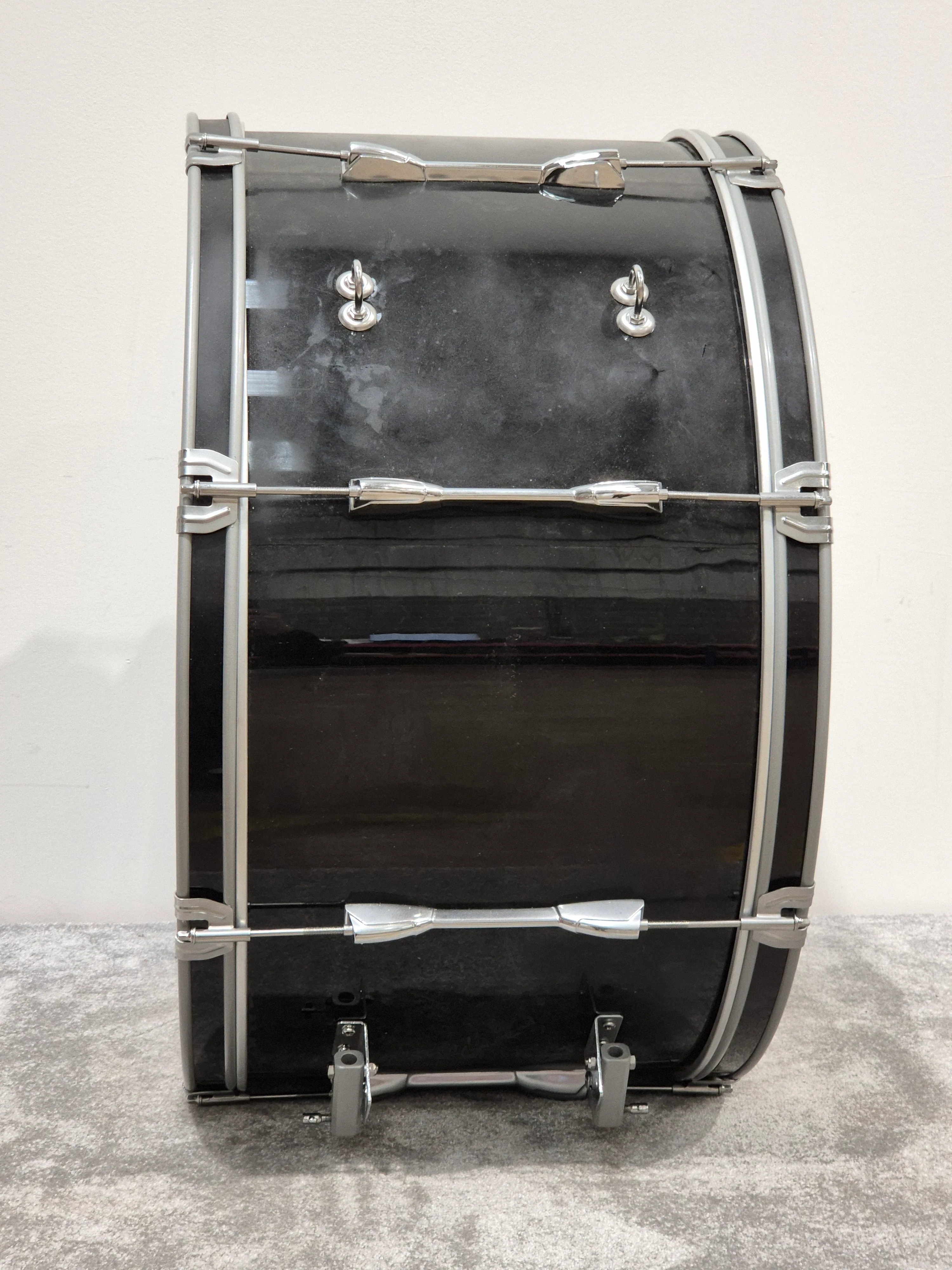 Olympic 28-inch Marching Drum - Black - Image 5