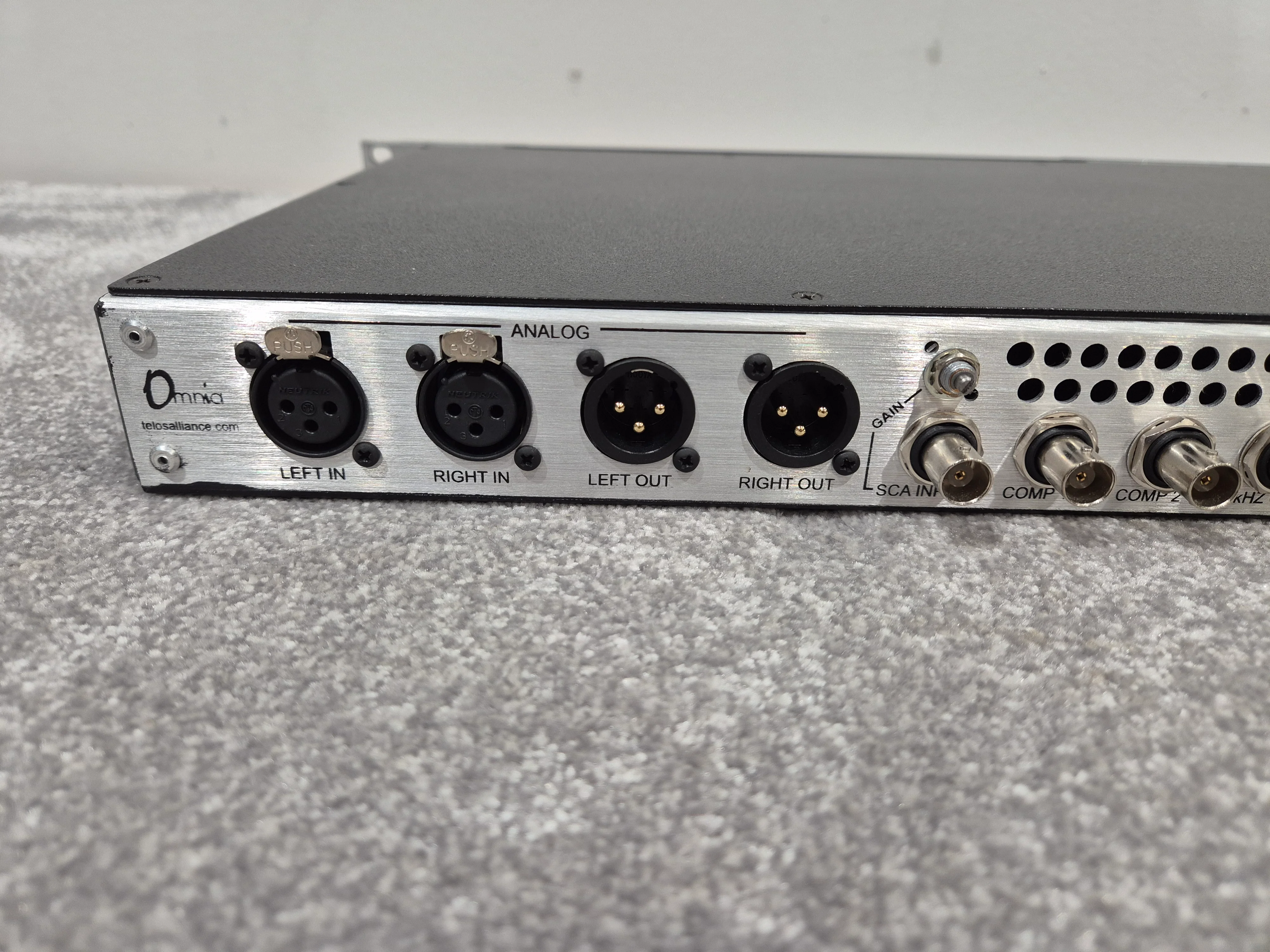 Omnia Volt - Broadcast Audio Processing Unit - Black - Image 8