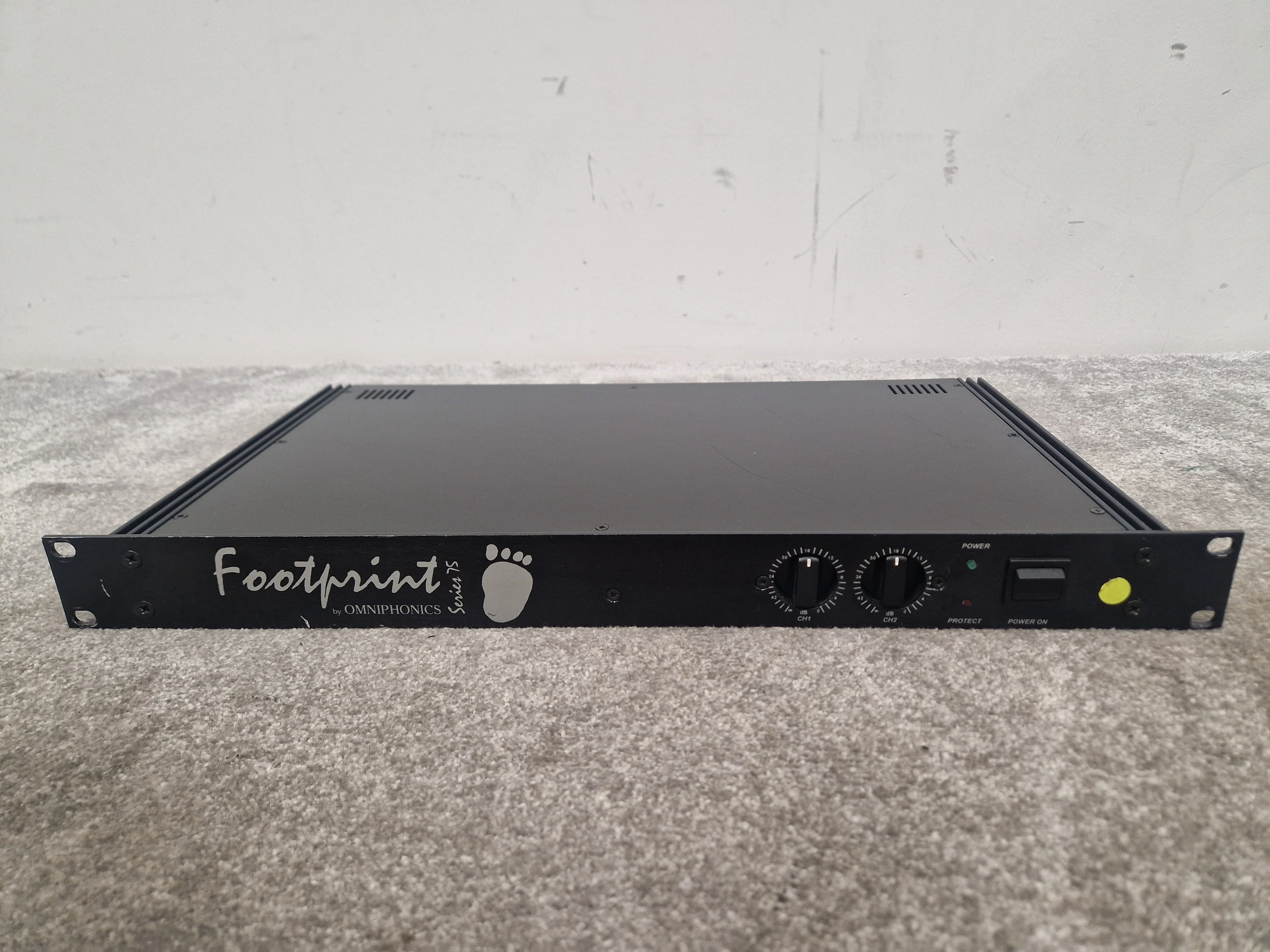 Omniphonics Footprint Series 75 Power Amplifier - Studio Quality Sound - Good - Image 2