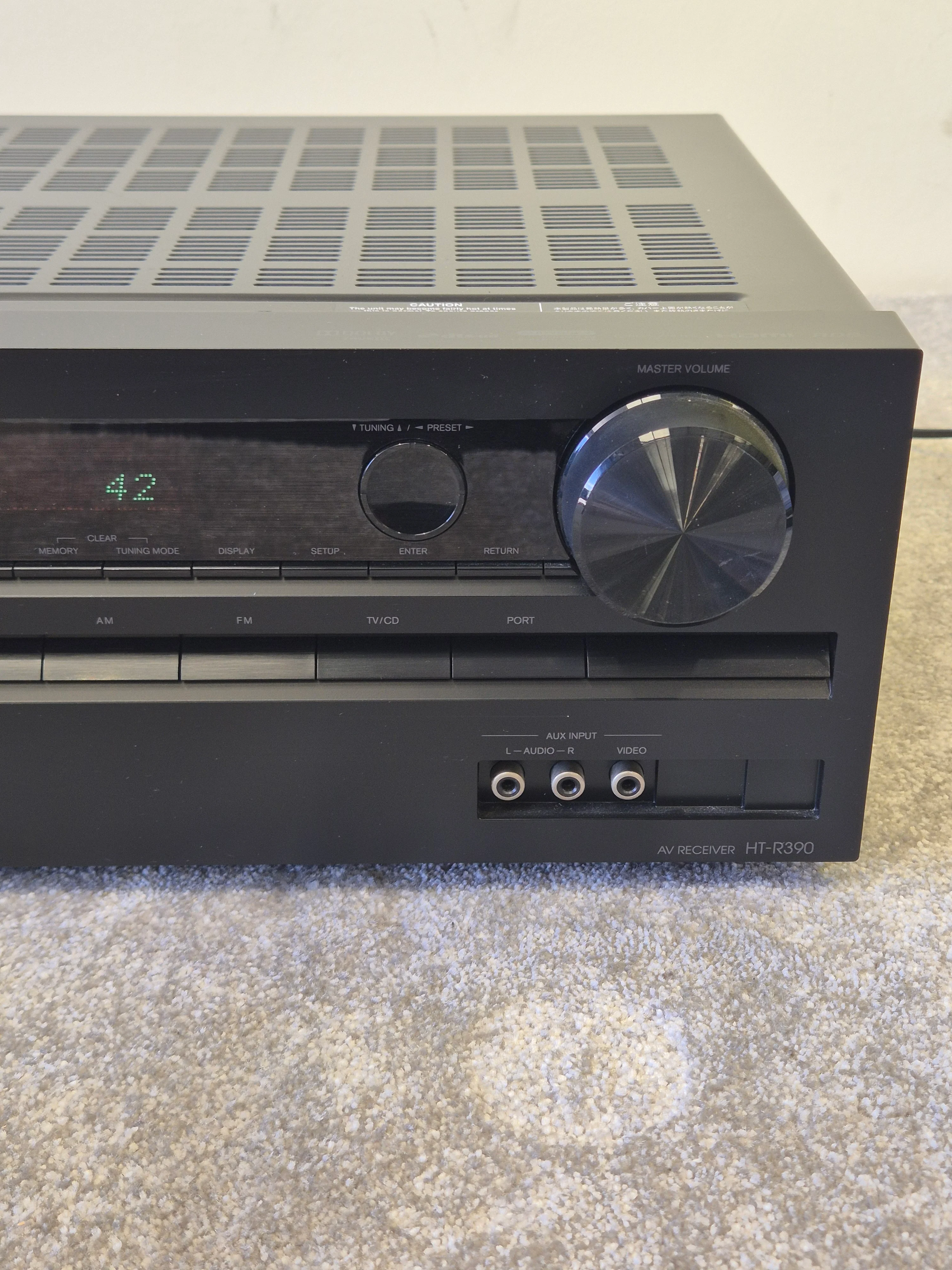 Onkyo HT-R390 5.1 AV Receiver - HDMI, Dolby TrueHD, DTS-HD - Excellent Condition - Image 4