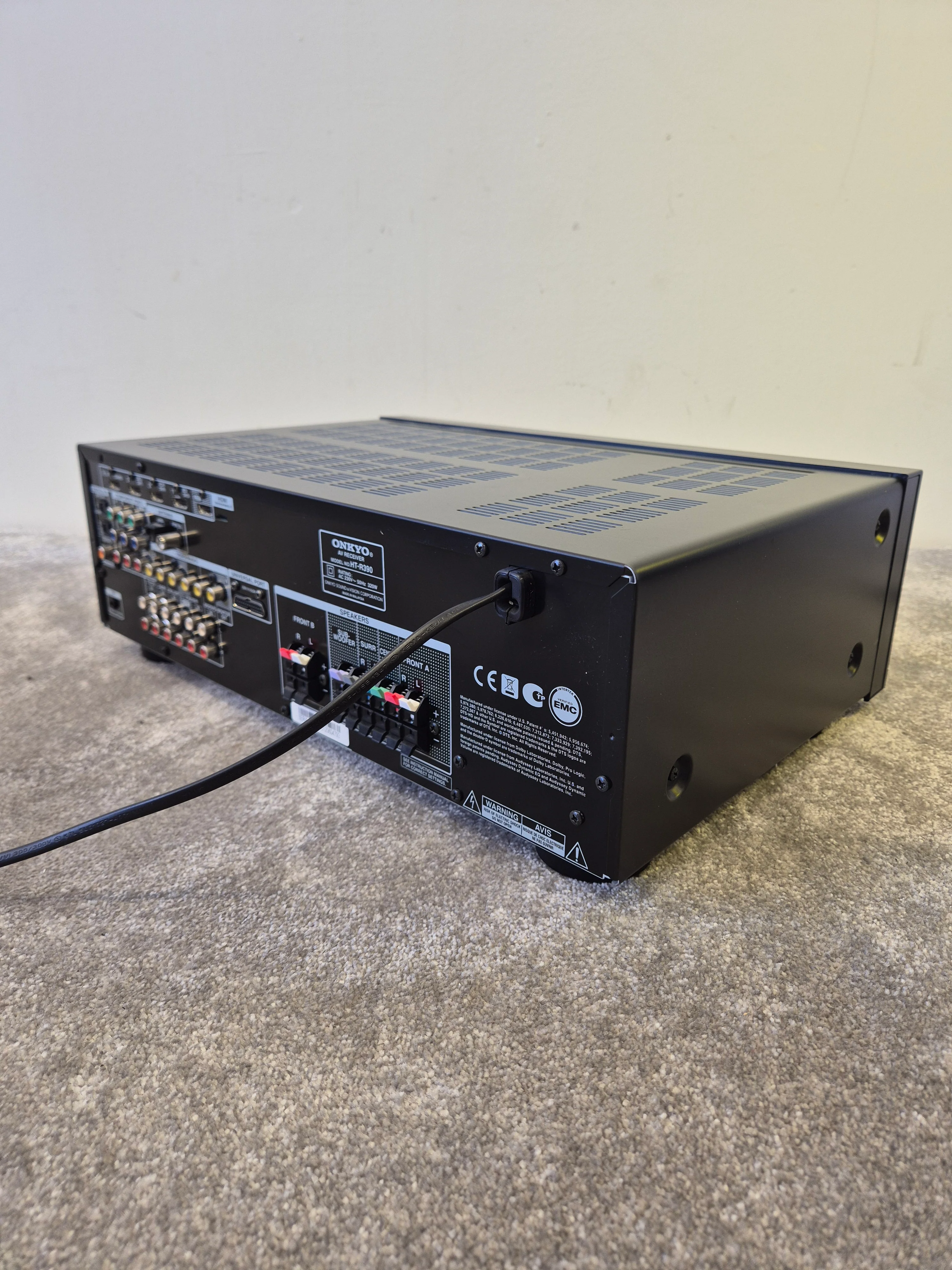 Onkyo HT-R390 5.1 AV Receiver - HDMI, Dolby TrueHD, DTS-HD - Excellent Condition - Image 6