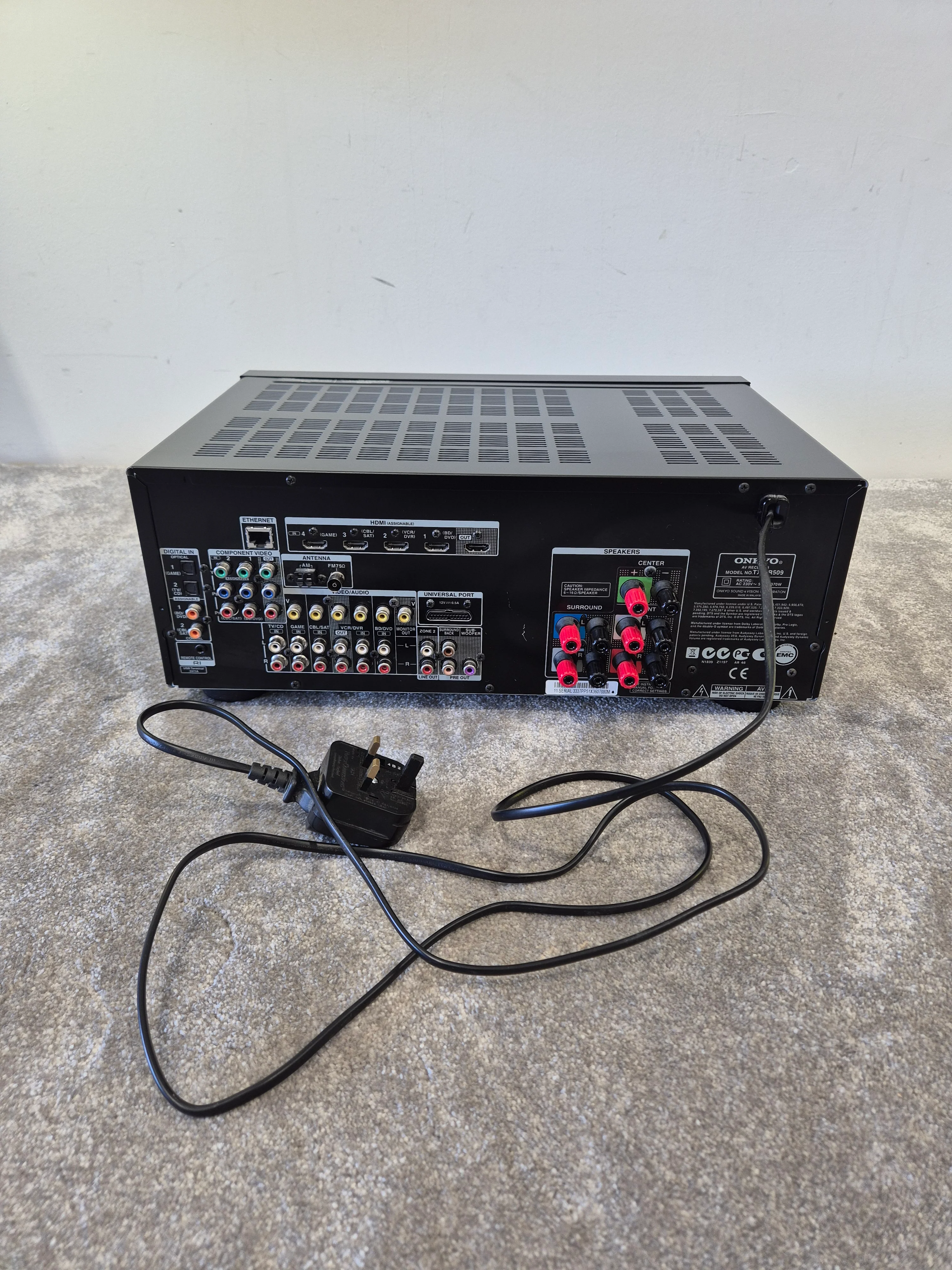 Onkyo TX-NR509 - Home Theater Receiver w/ Original Box - Image 7