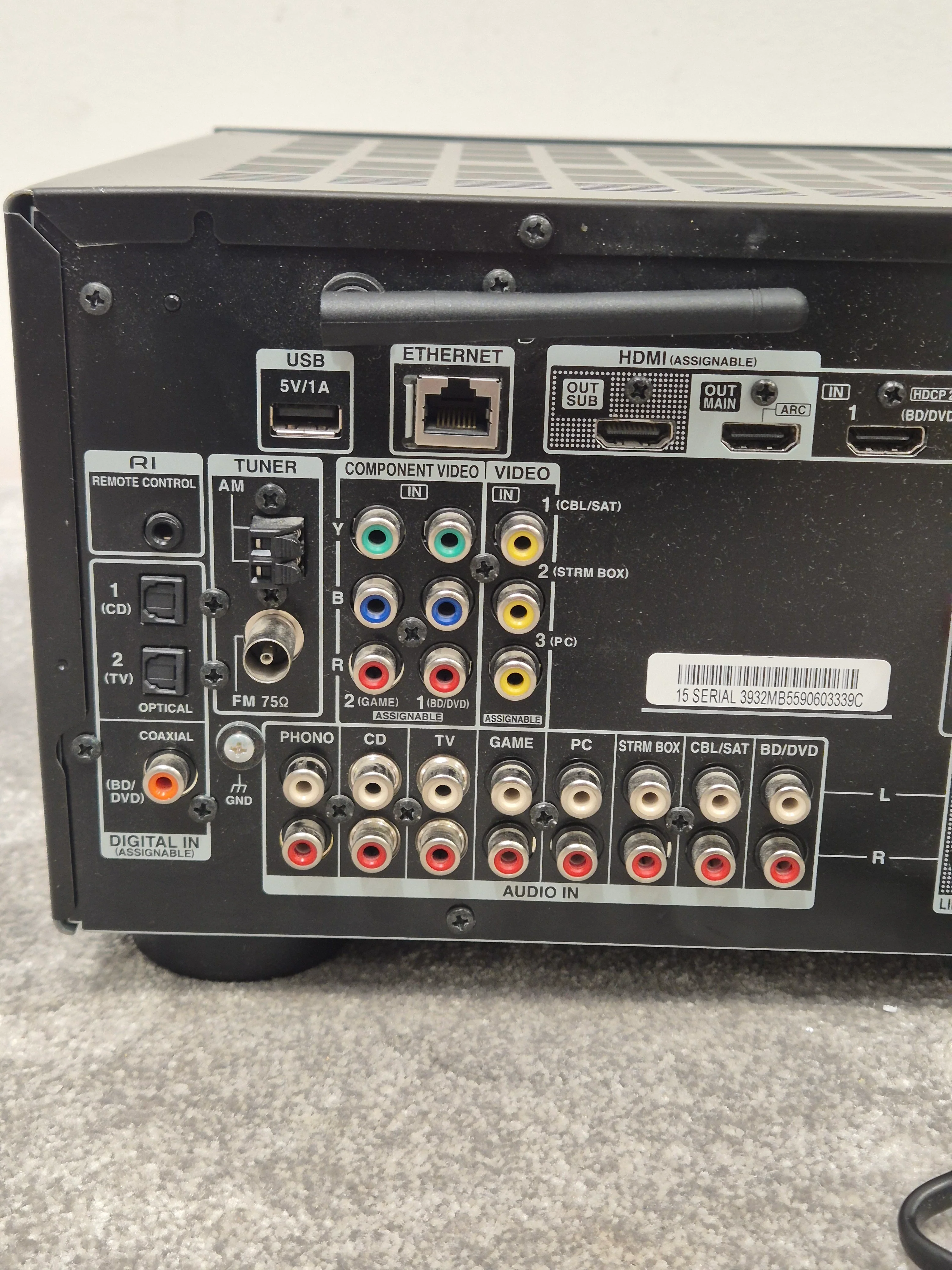 Onkyo TX-NR646 - 7.2-Channel AV Receiver - Very Good - Image 10