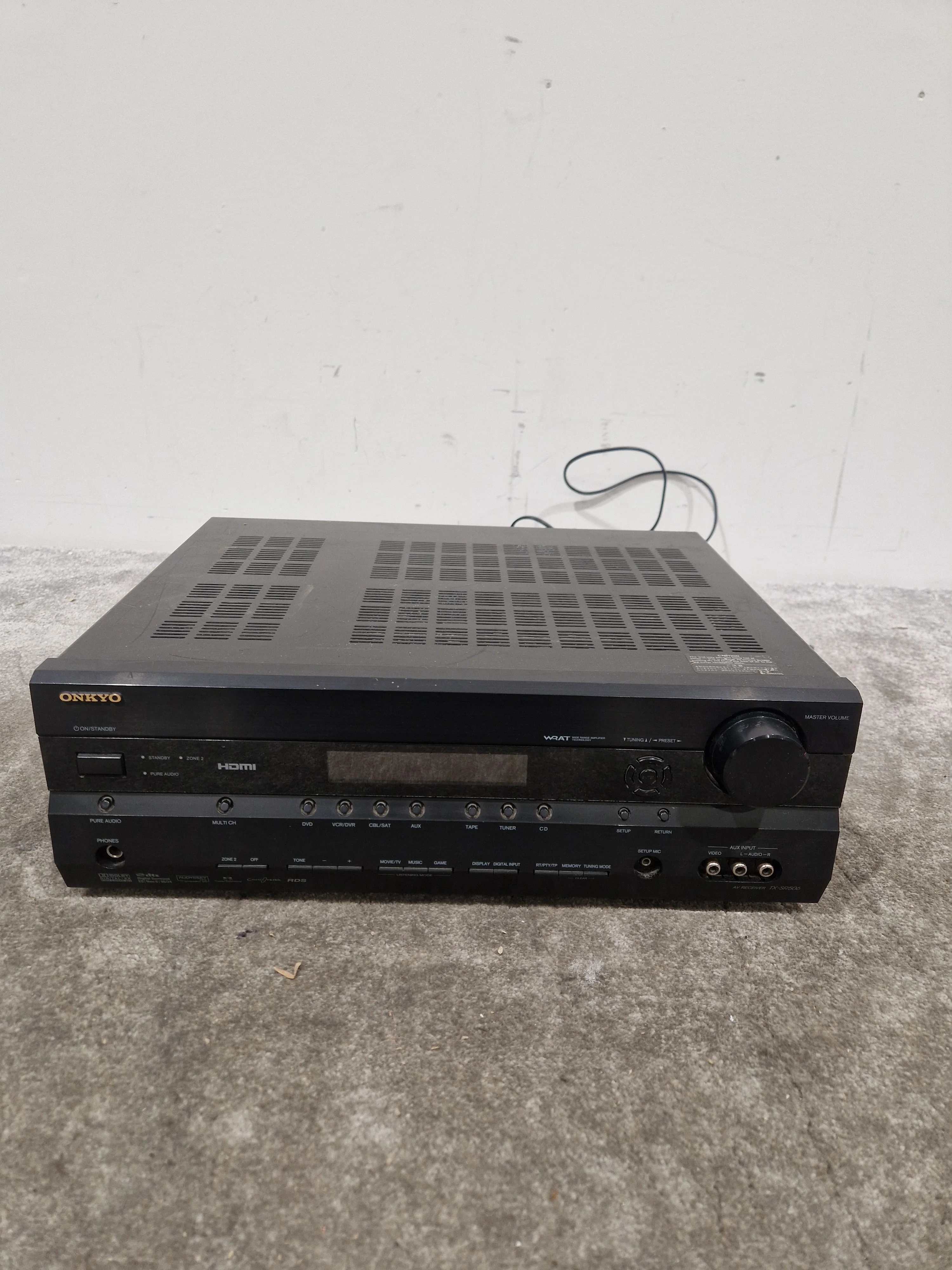 Onkyo TX-SR506 - AV Receiver - Black - Good w/ Cables - Image 5