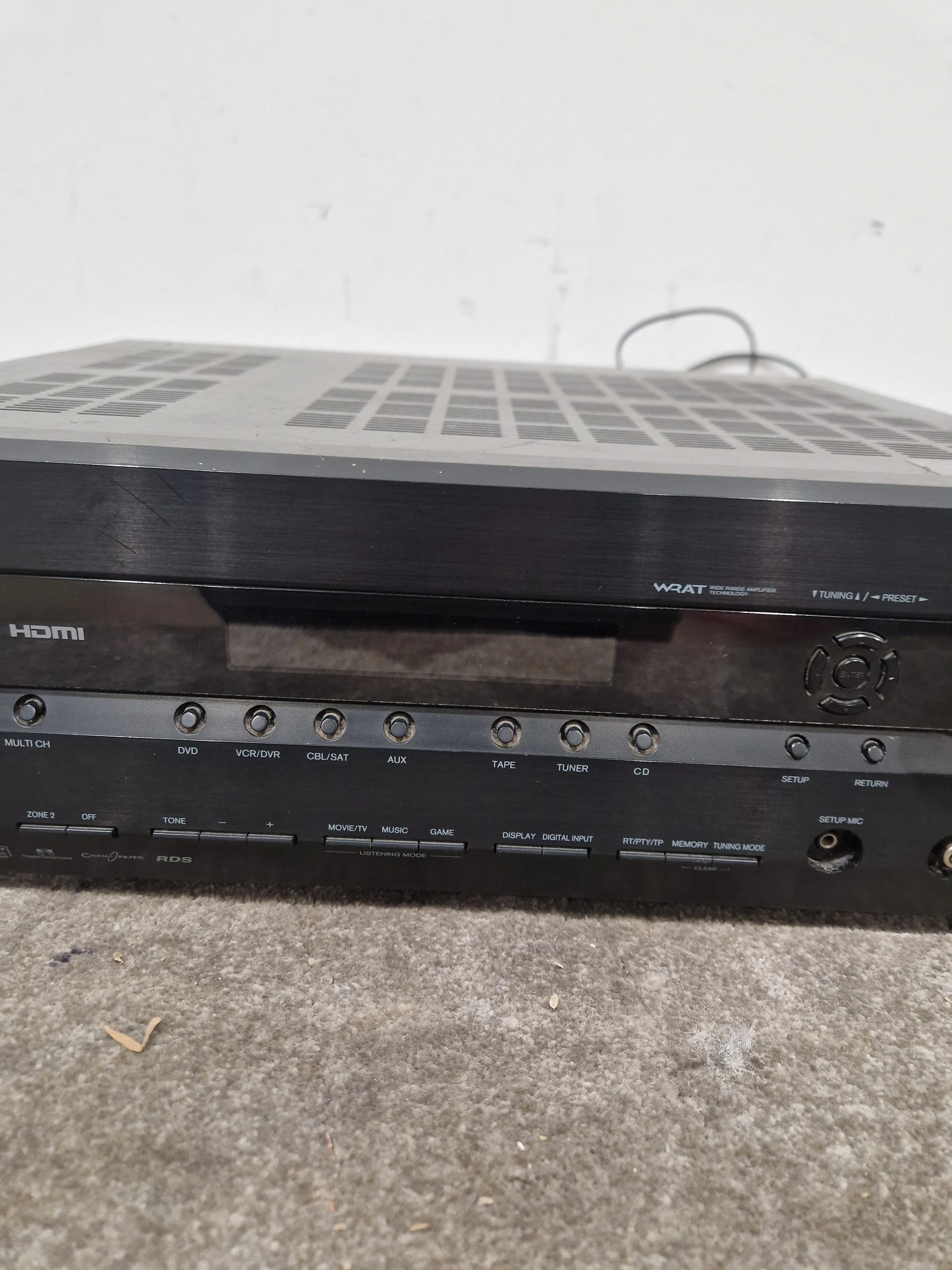 Onkyo TX-SR506 - AV Receiver - Black - Good w/ Cables - Image 6