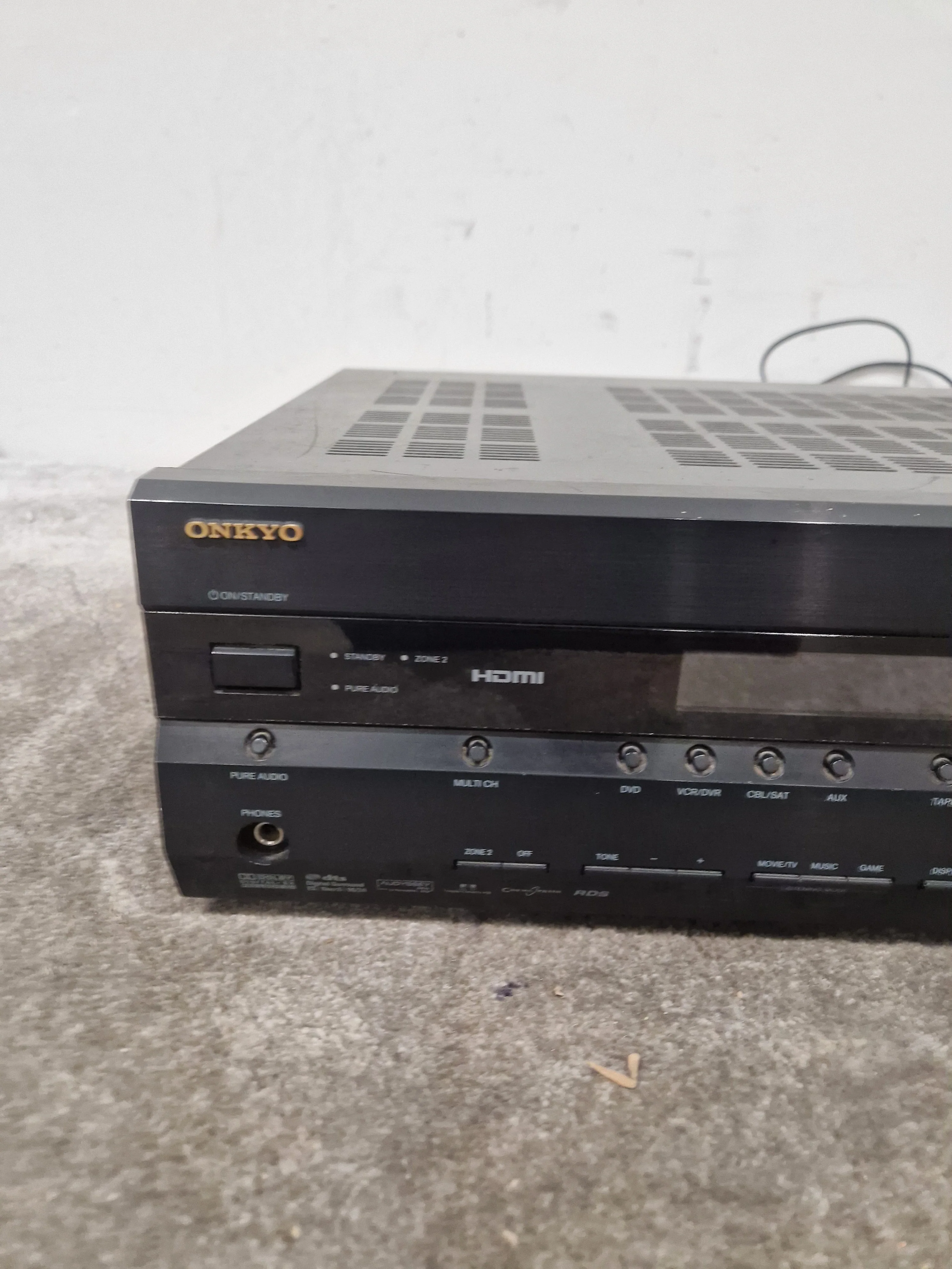 Onkyo TX-SR506 - AV Receiver - Black - Good w/ Cables - Image 7