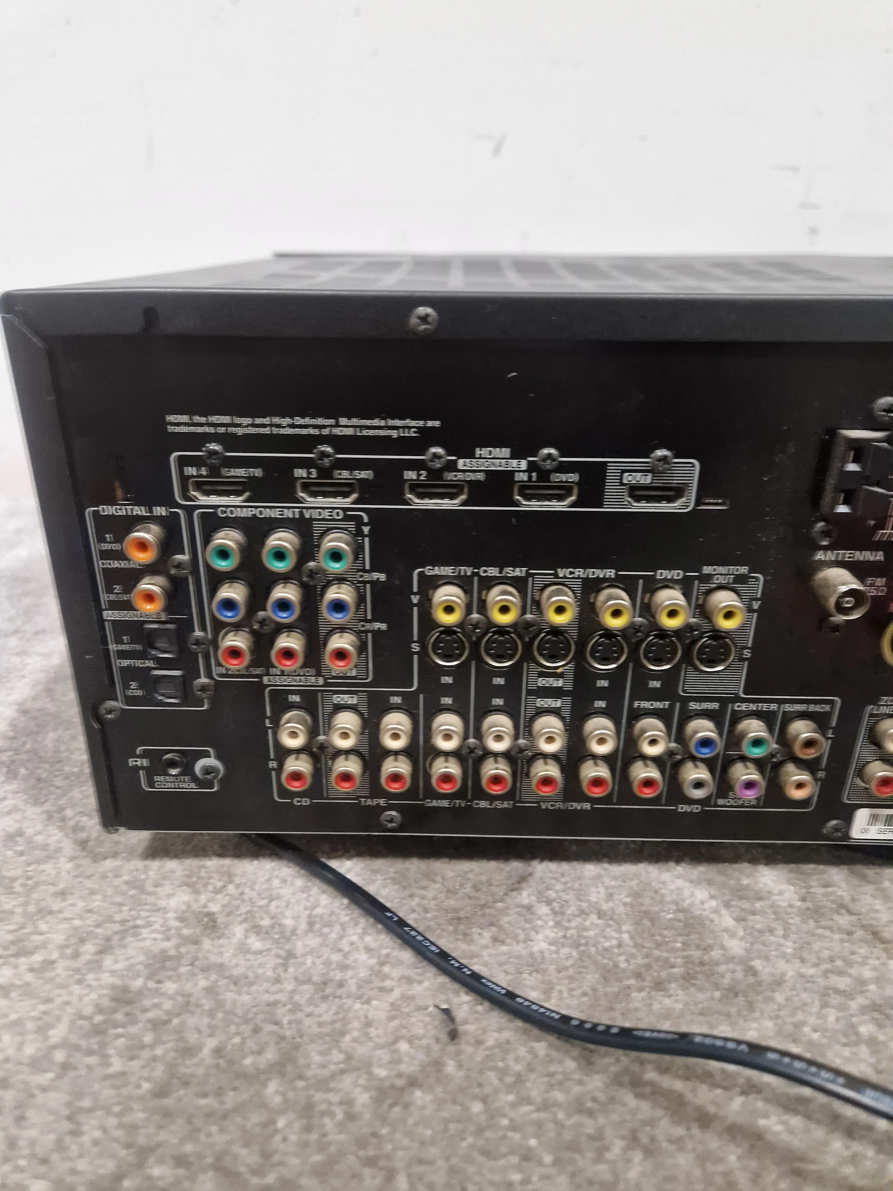 Onkyo TX-SR606 Receiver Receiver - 7.1 Channel - Good - Image 8