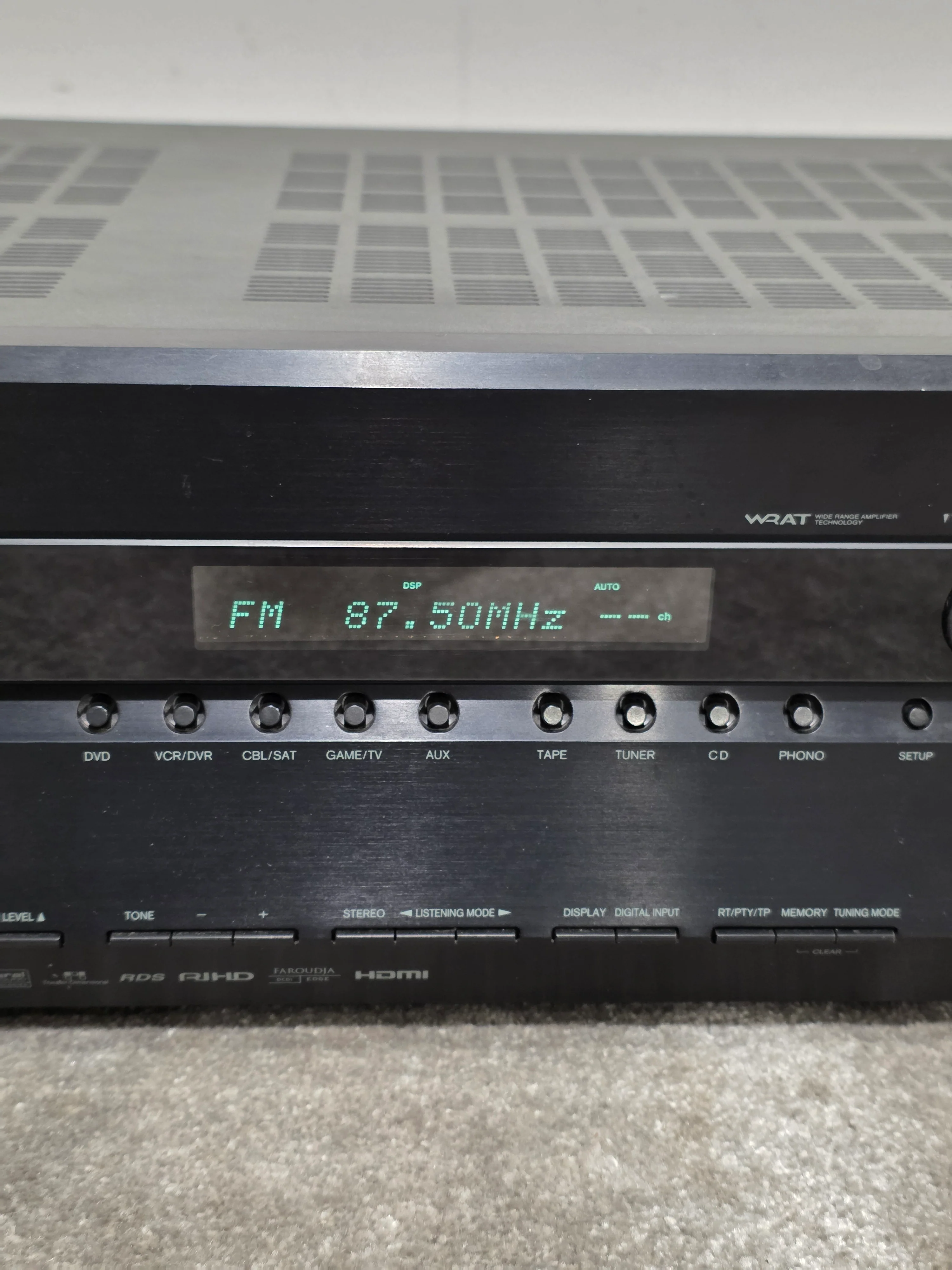 Onkyo TX-SR705 Receiver - 7.1 Channel - Fair w/  Power Supply - Image 3