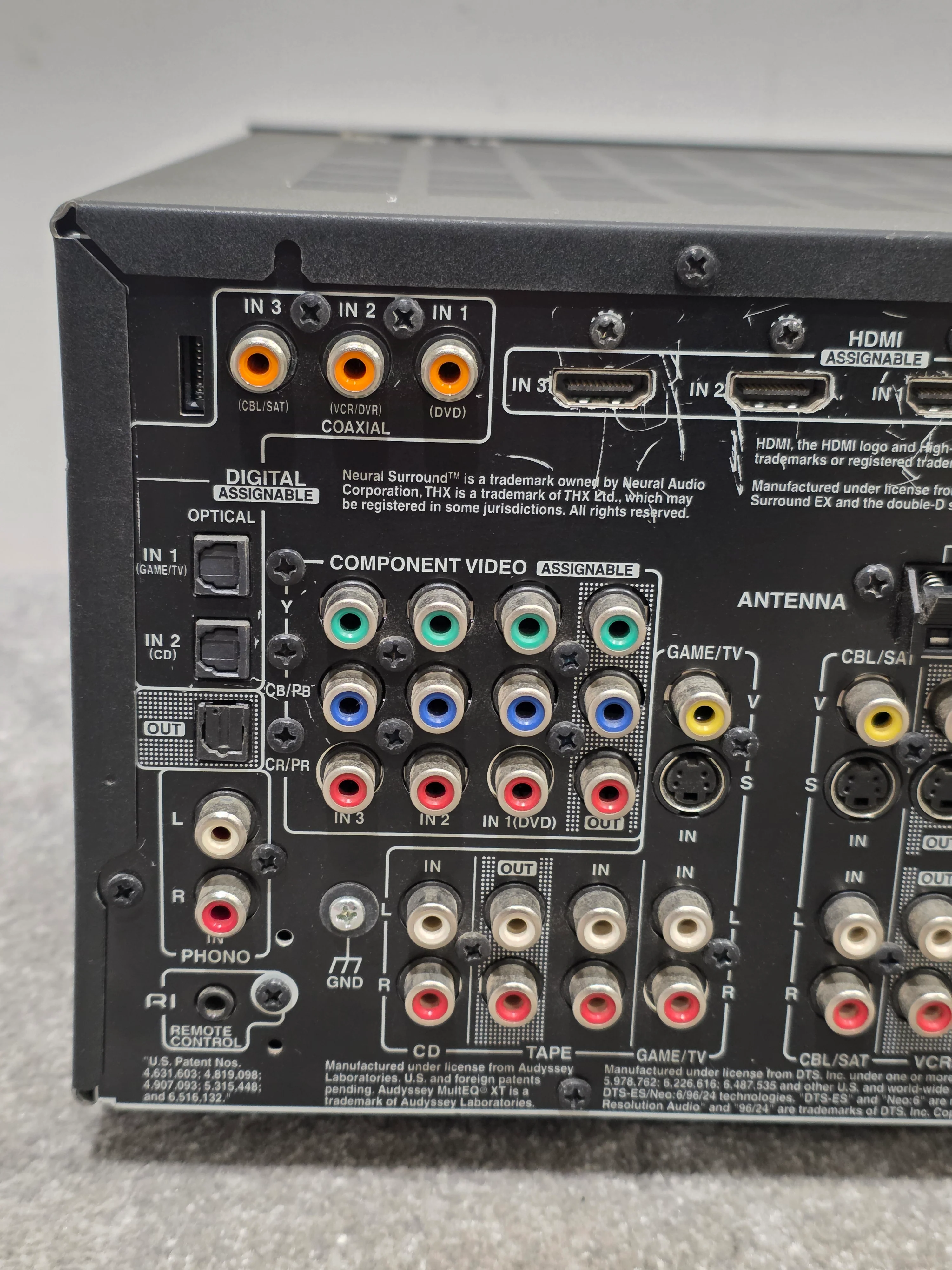 Onkyo TX-SR705 Receiver - 7.1 Channel - Fair w/  Power Supply - Image 5