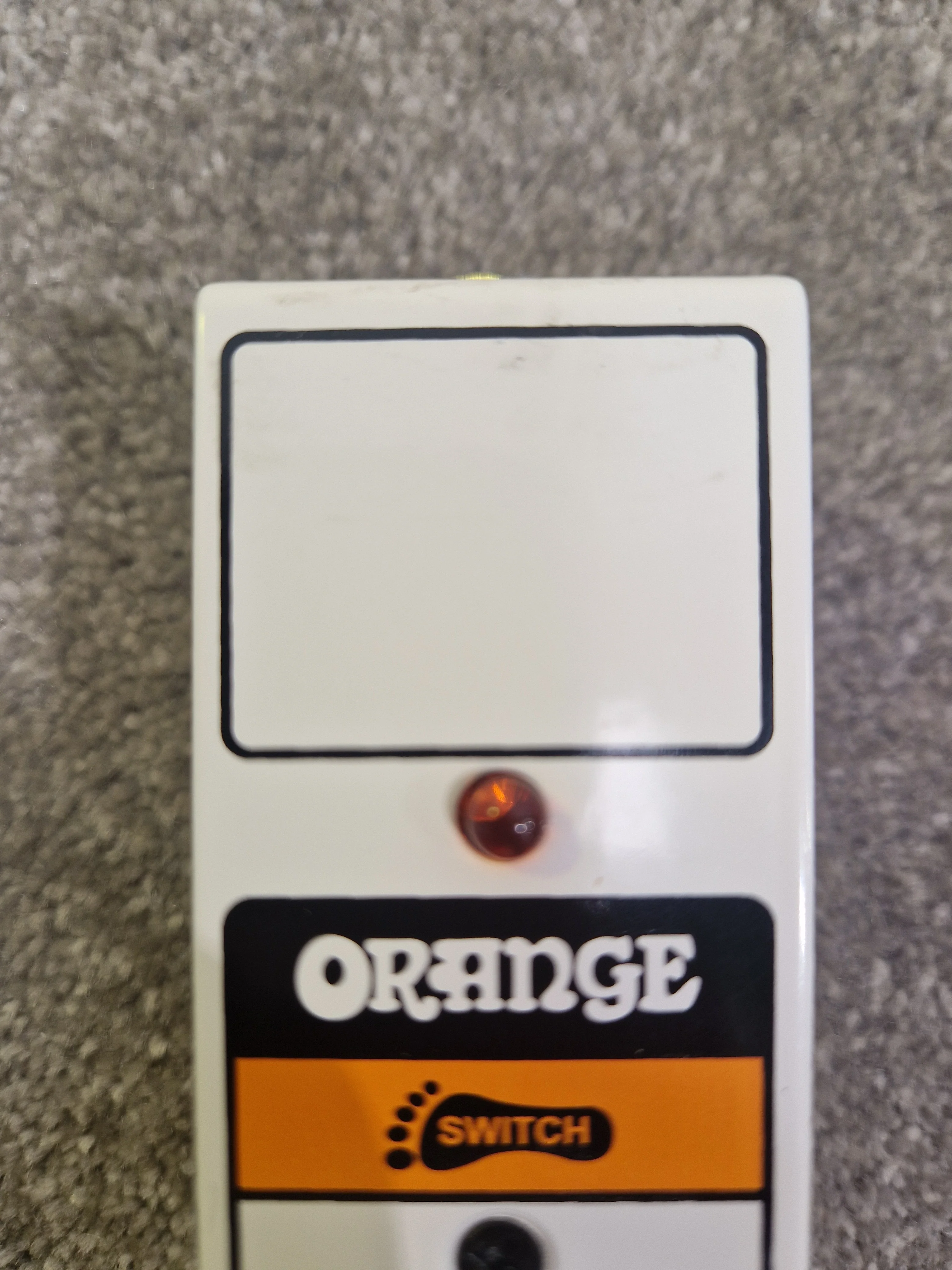 Orange FS-1 Mini Footswitch - Compact Design, Durable Build - Excellent - Image 4