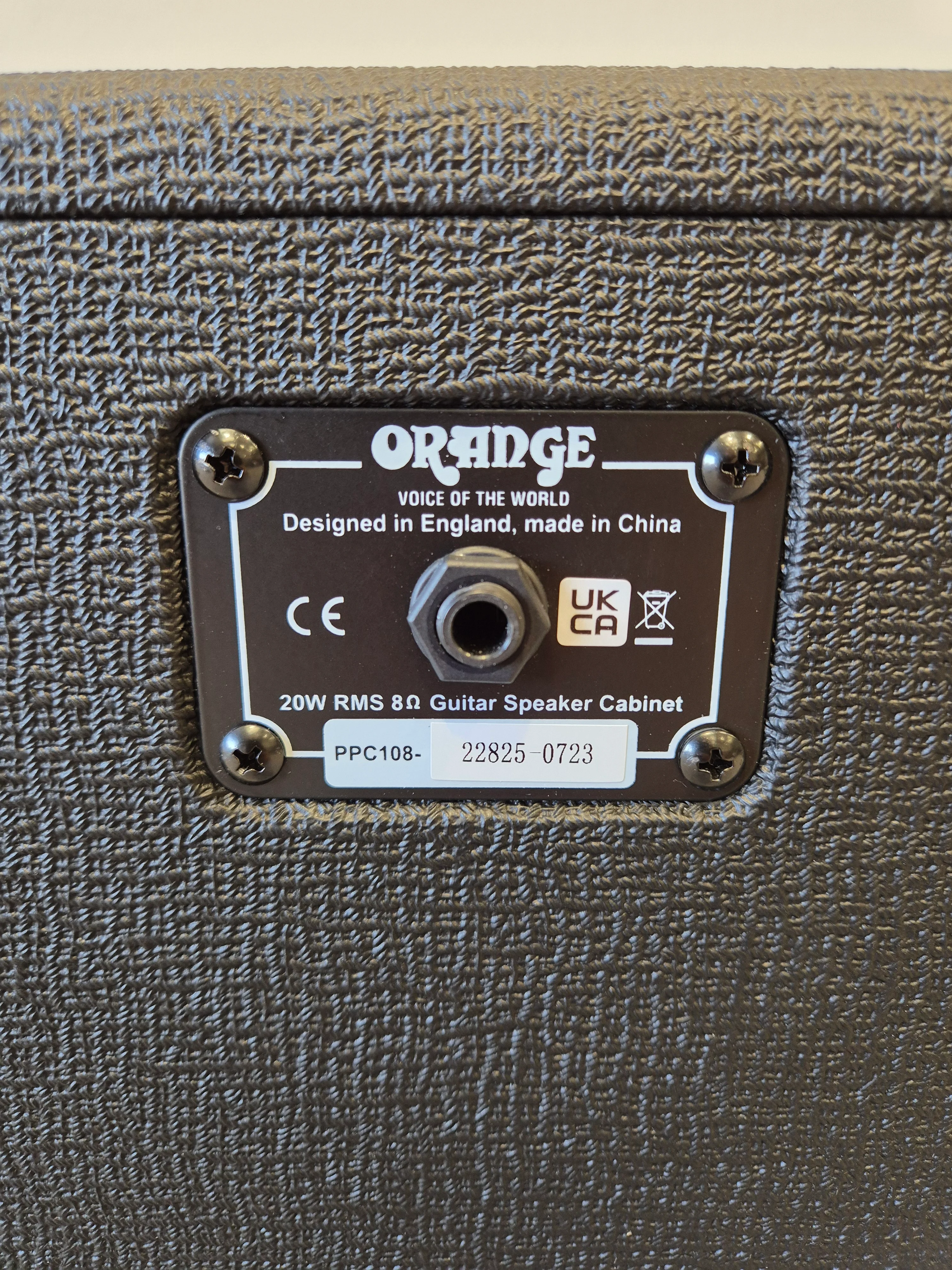 Orange PPC108 Speaker Cab - Compact Guitar Speaker Cabinet - Image 5