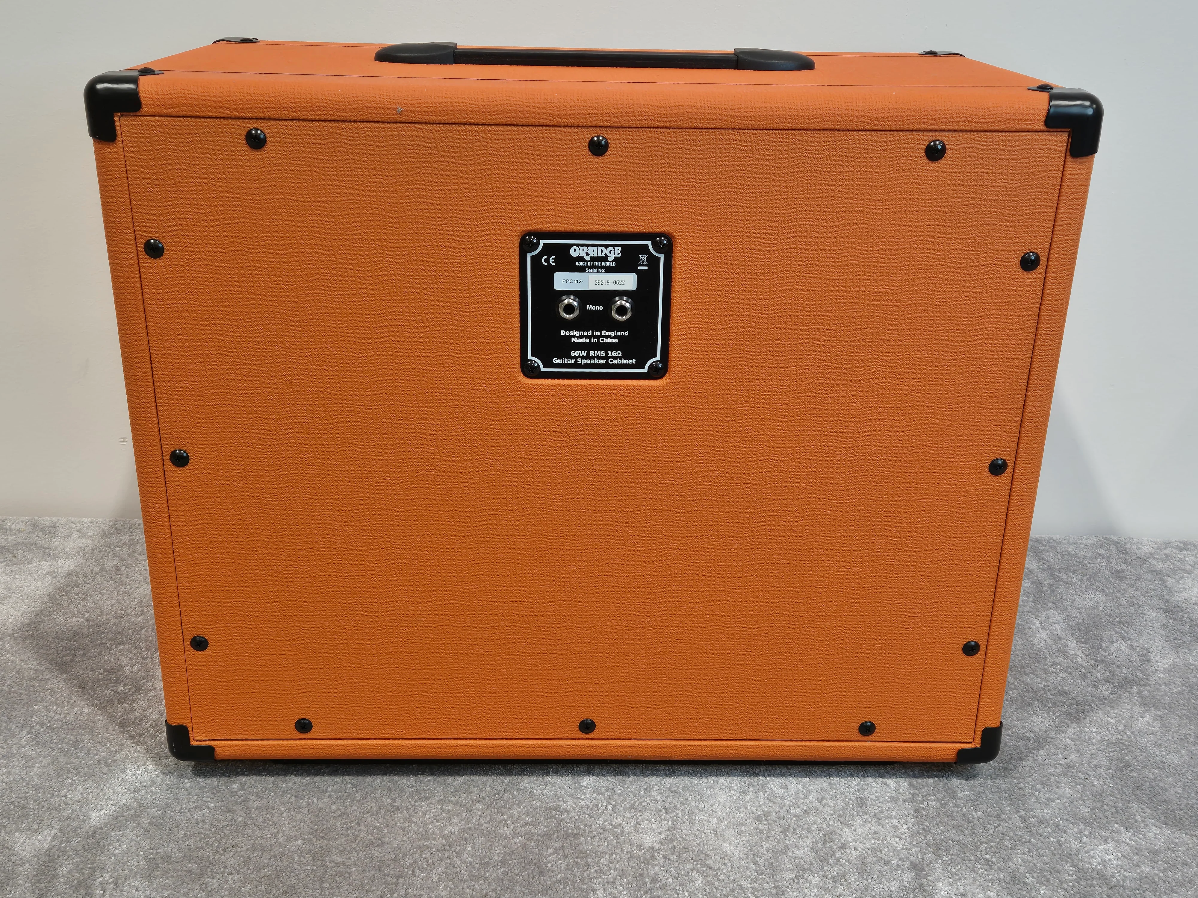 Orange PPC112 Cab - 60-watts Guitar Speaker Cabinet - Mint - Image 4