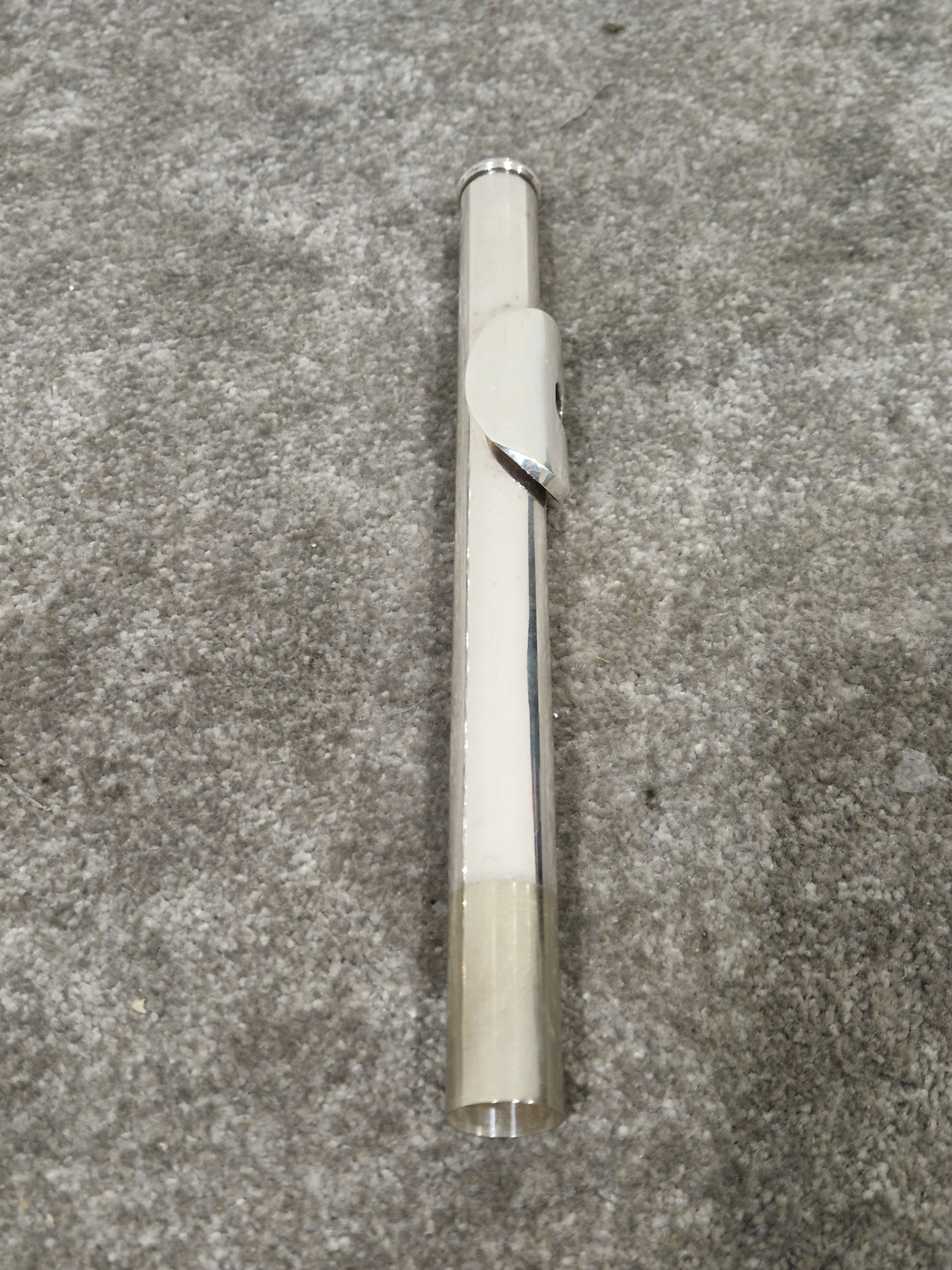 Osborne Engraved Silver Standard Nickel Flute - Elegant Design - Good w/ Hard Case - Image 20