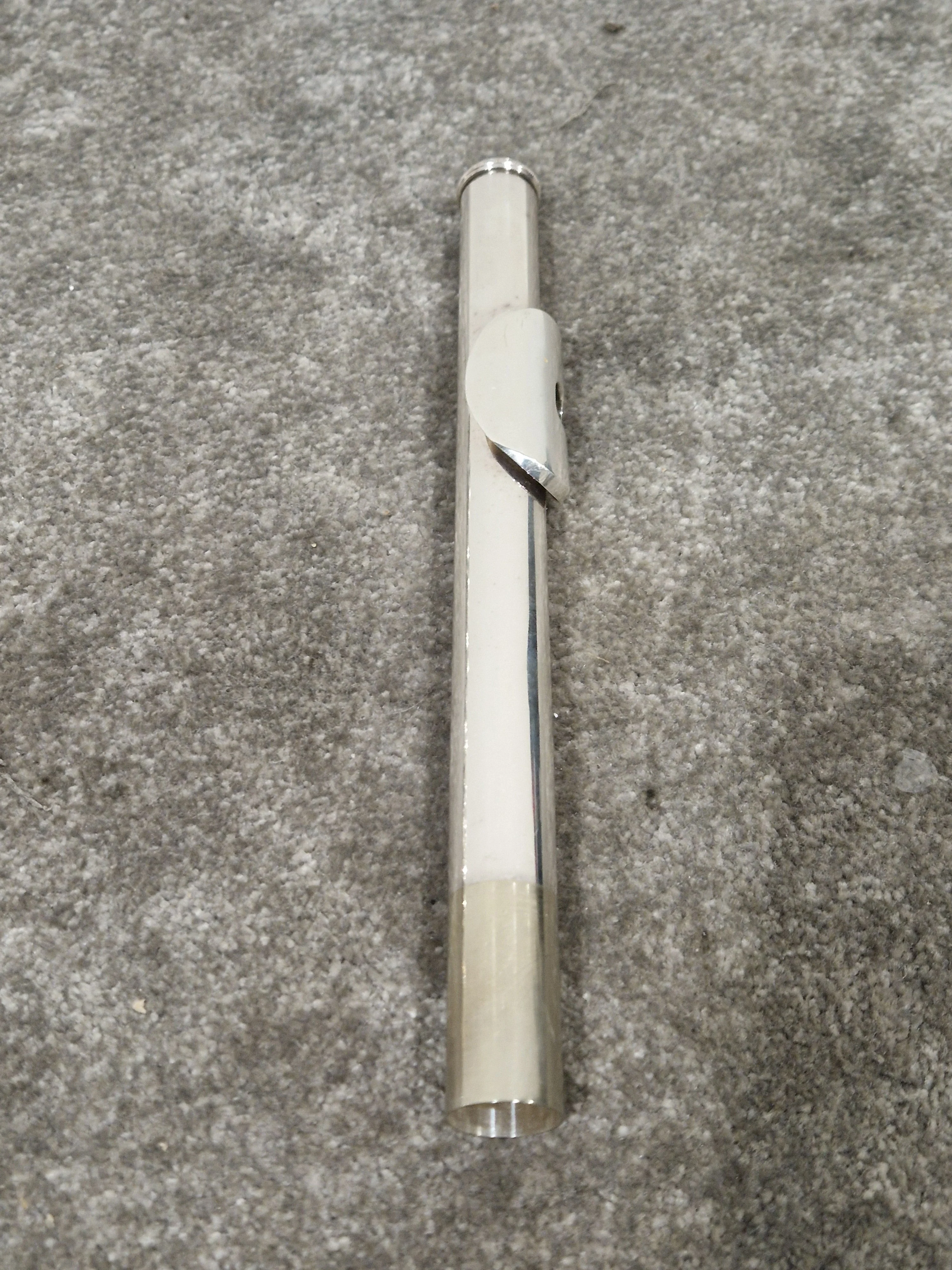 Osborne Engraved Silver Standard Nickel Flute - Elegant Design - Good w/ Hard Case - Image 20