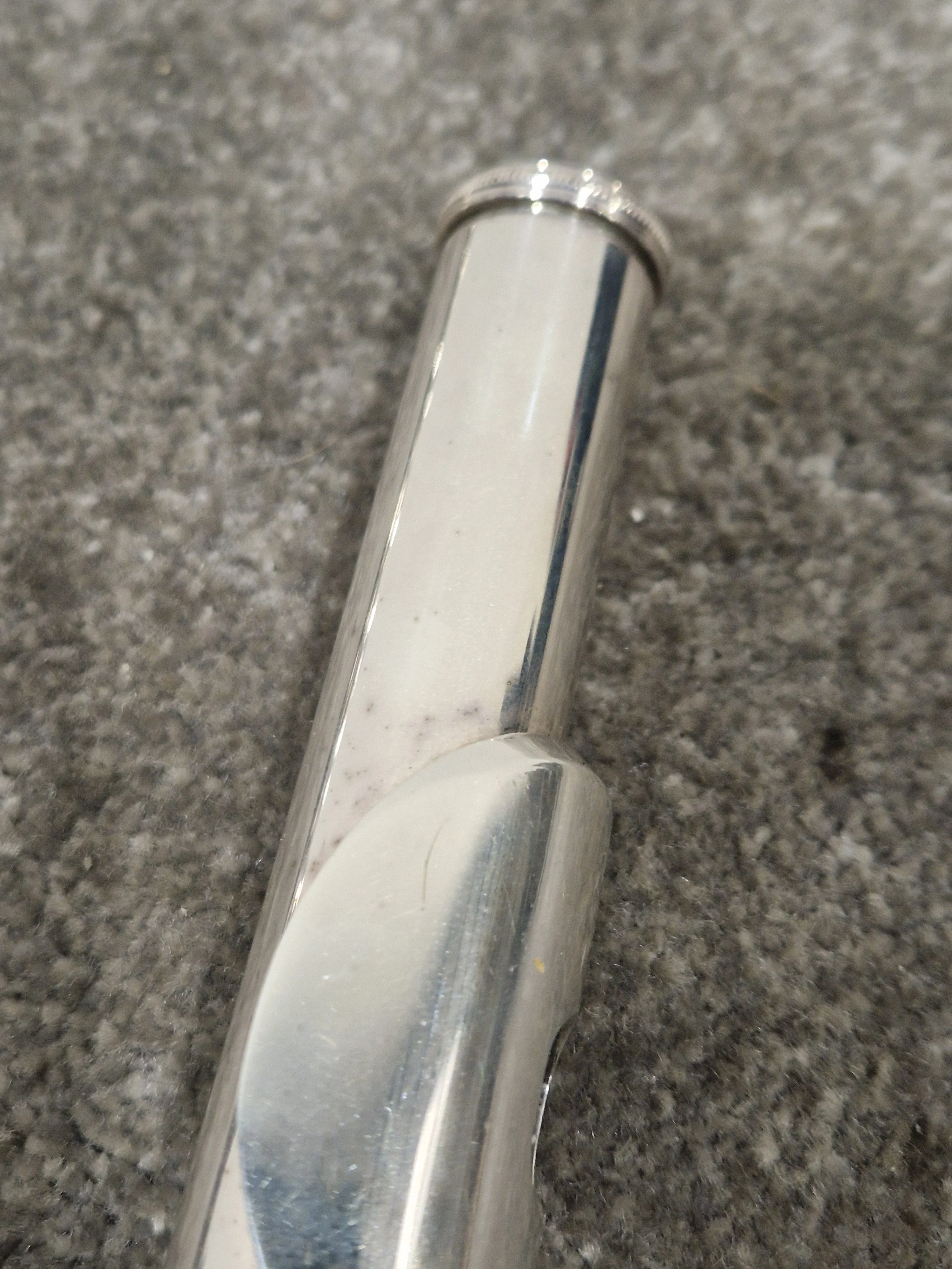 Osborne Engraved Silver Standard Nickel Flute - Elegant Design - Good w/ Hard Case - Image 21
