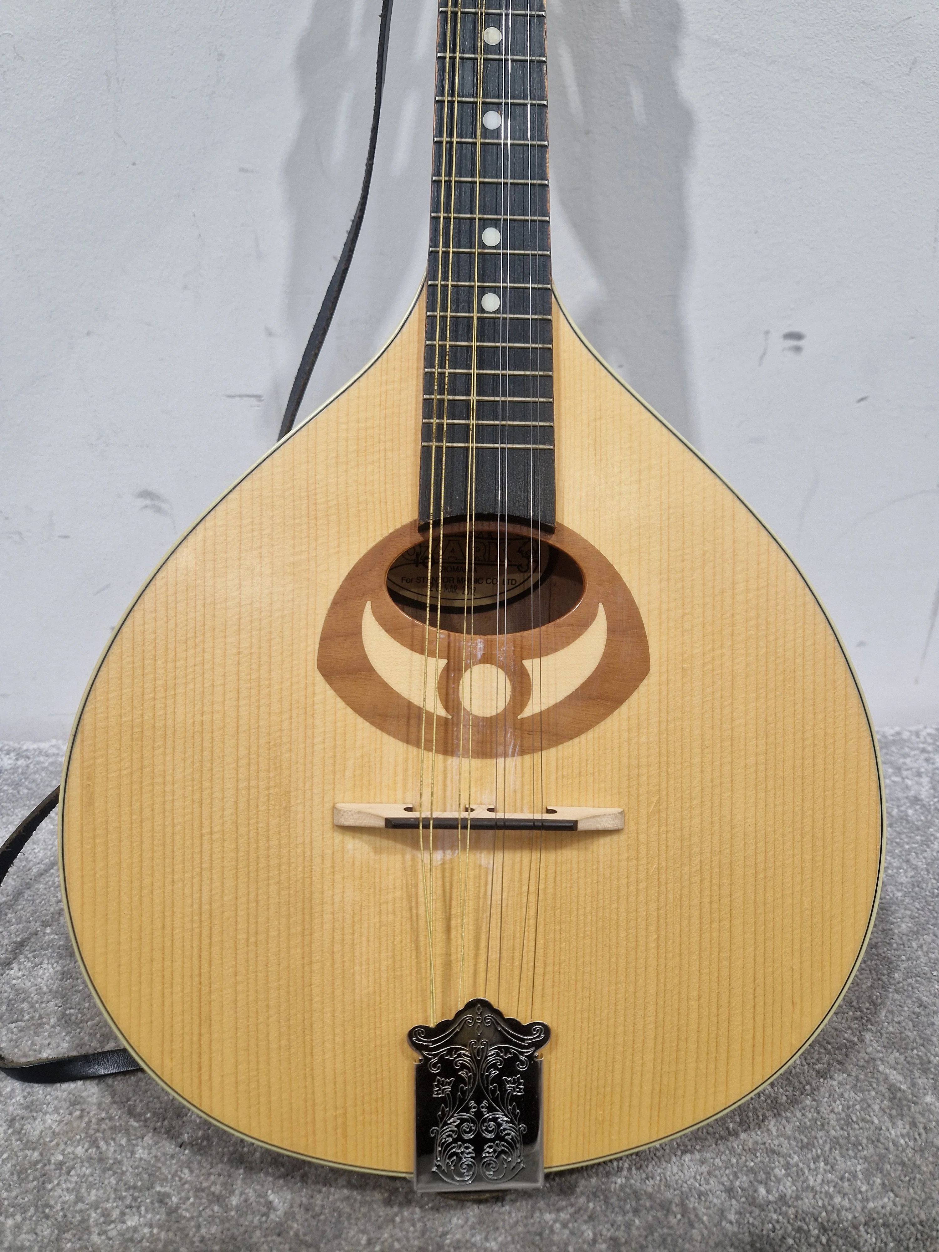 Ozark 2012 Flat Back Mandolin - Acoustic Folk Instrument - Very Good - Image 7