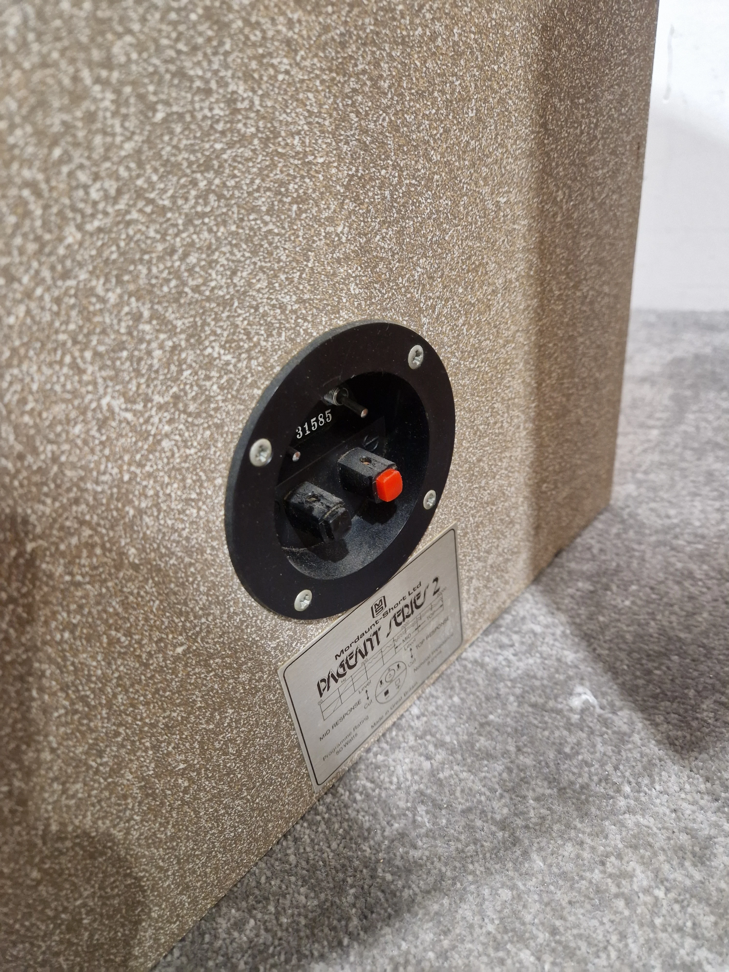 Pair Mordaunt Short Pageant SERIES 2 Speakers - Audiophile Quality - Excellent - Image 7