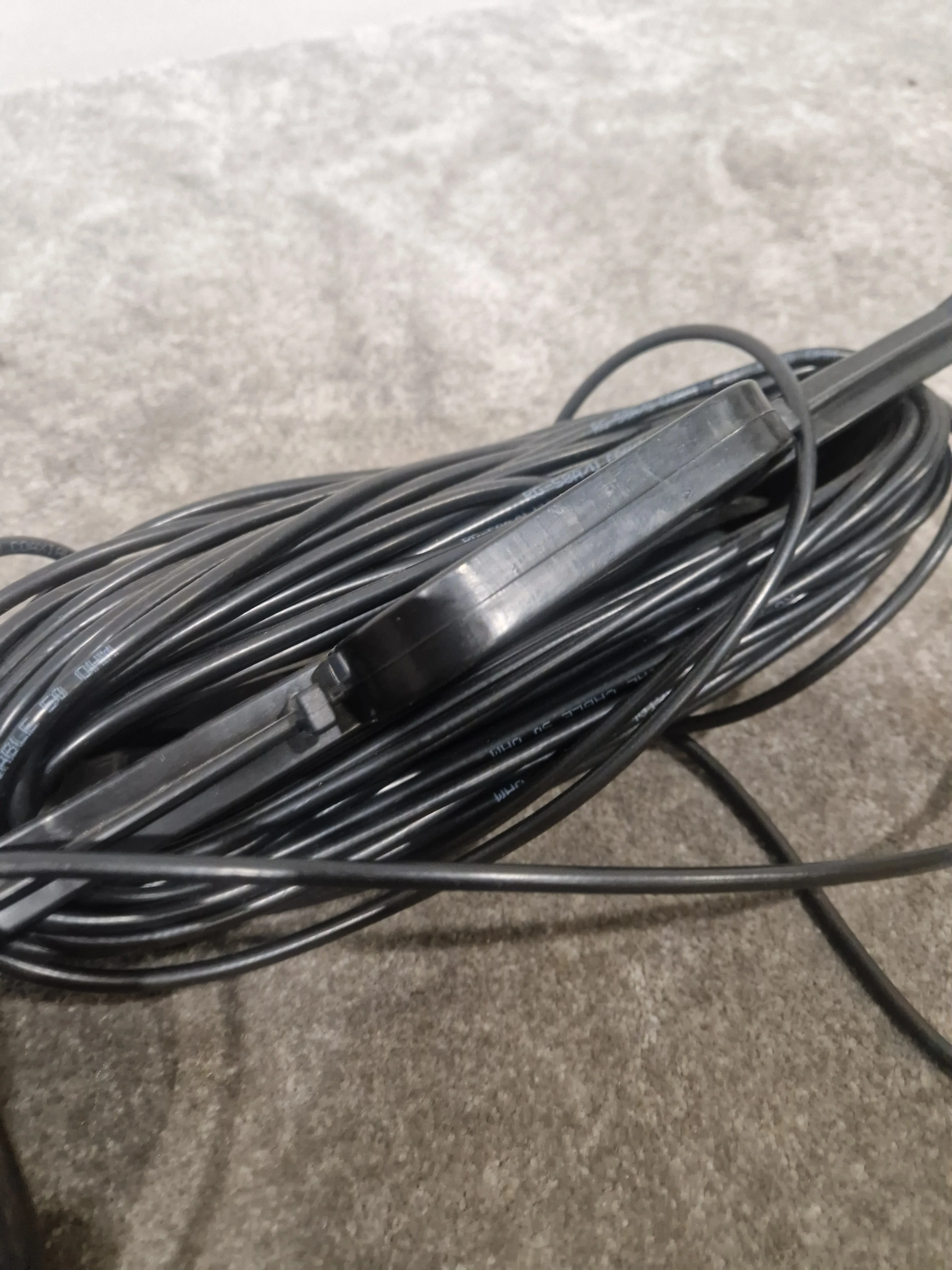 Pair OF Coaxial Cables on Loom  - High-Fidelity Signal Transfer - Excellent - Image 5