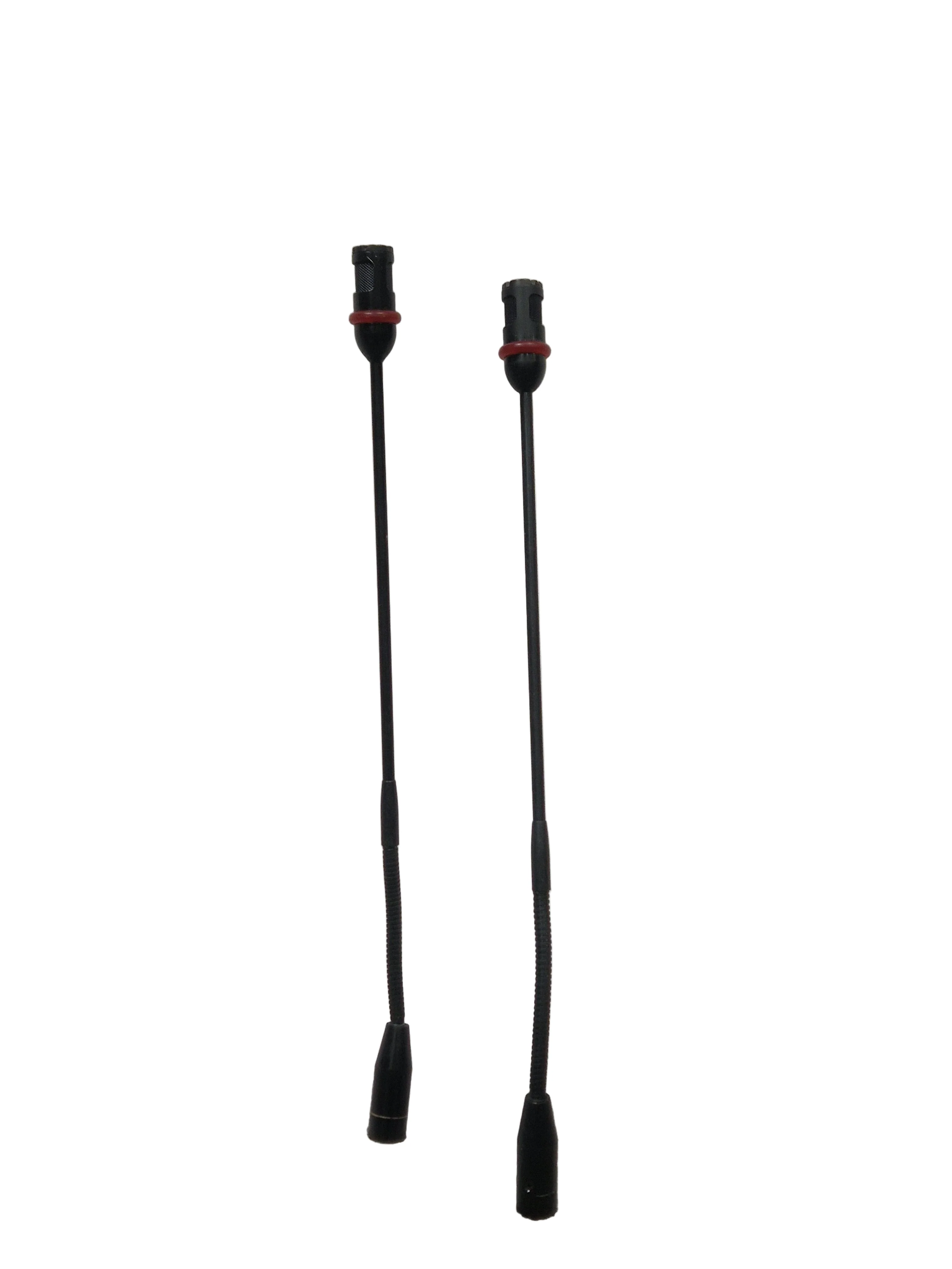 Pair OF Generic Goose Neck Microphones - Flexible Positioning - Very Good
