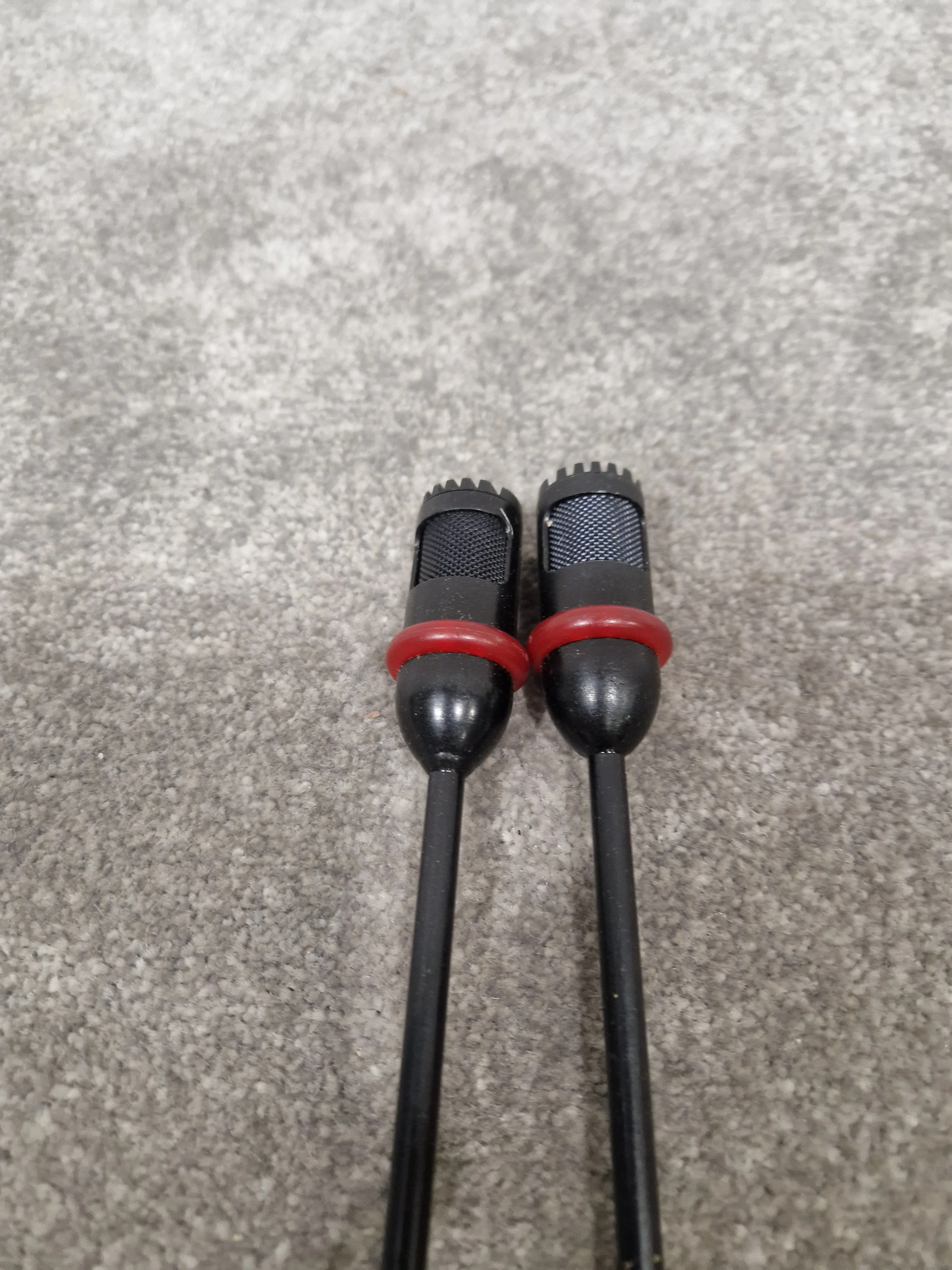 Pair OF Generic Goose Neck Microphones - Flexible Positioning - Very Good - Image 7