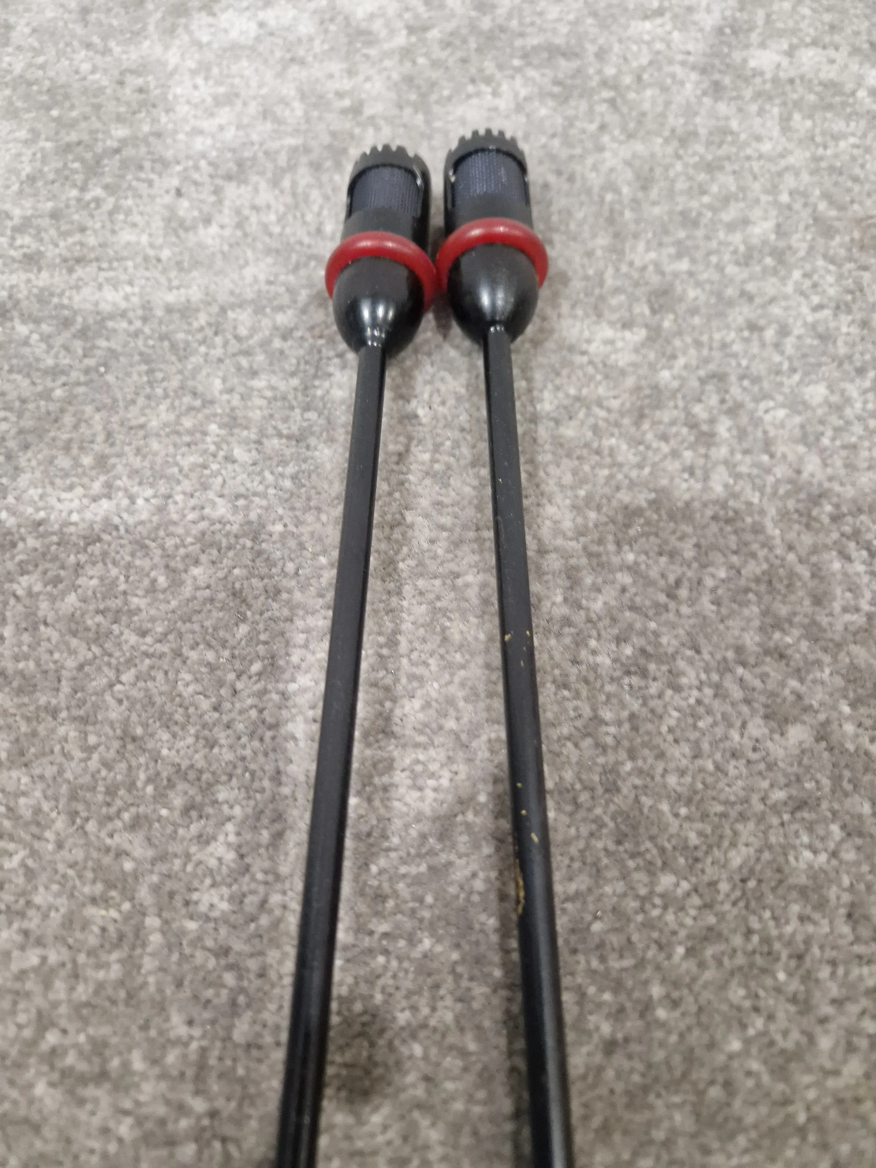 Pair OF Generic Goose Neck Microphones - Flexible Positioning - Very Good - Image 8