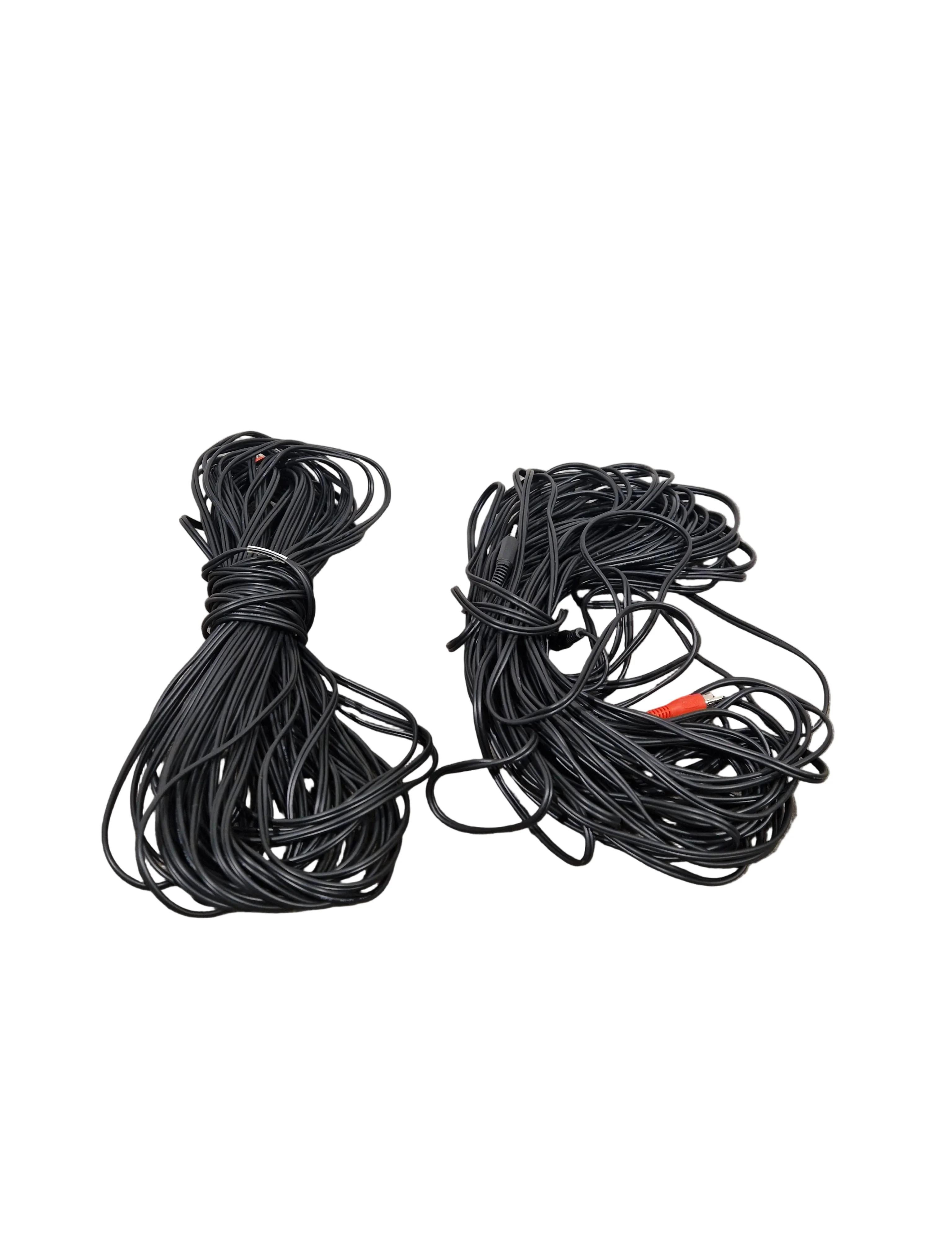 Pair OF Phono TO 3.5mm Jack Long Length - Durable Audio Cable - Excellent