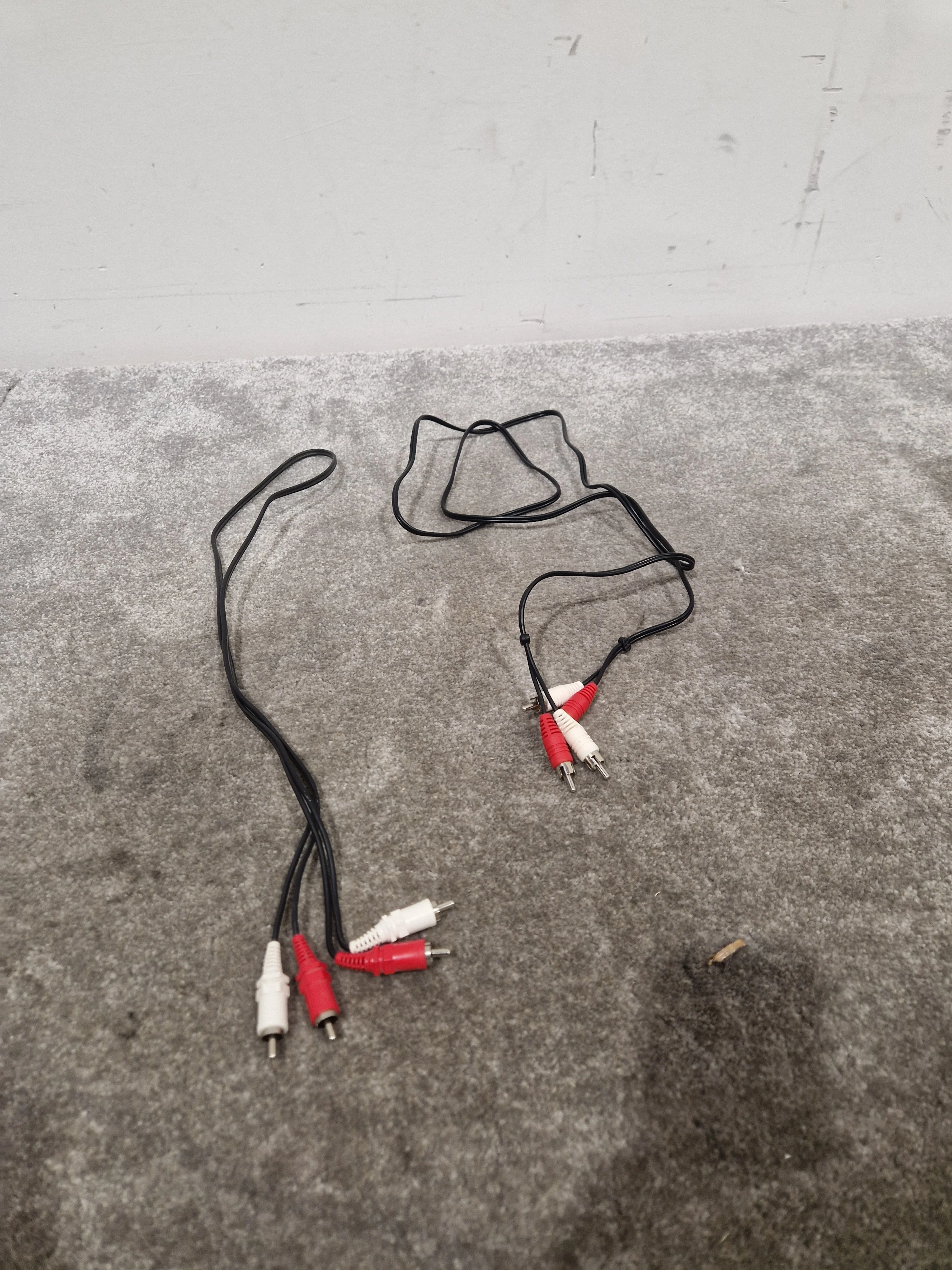 Joblot - 6x Pair of RCA Phono Cables, Random Sizes - High-Fidelity Audio - Excellent - Image 11
