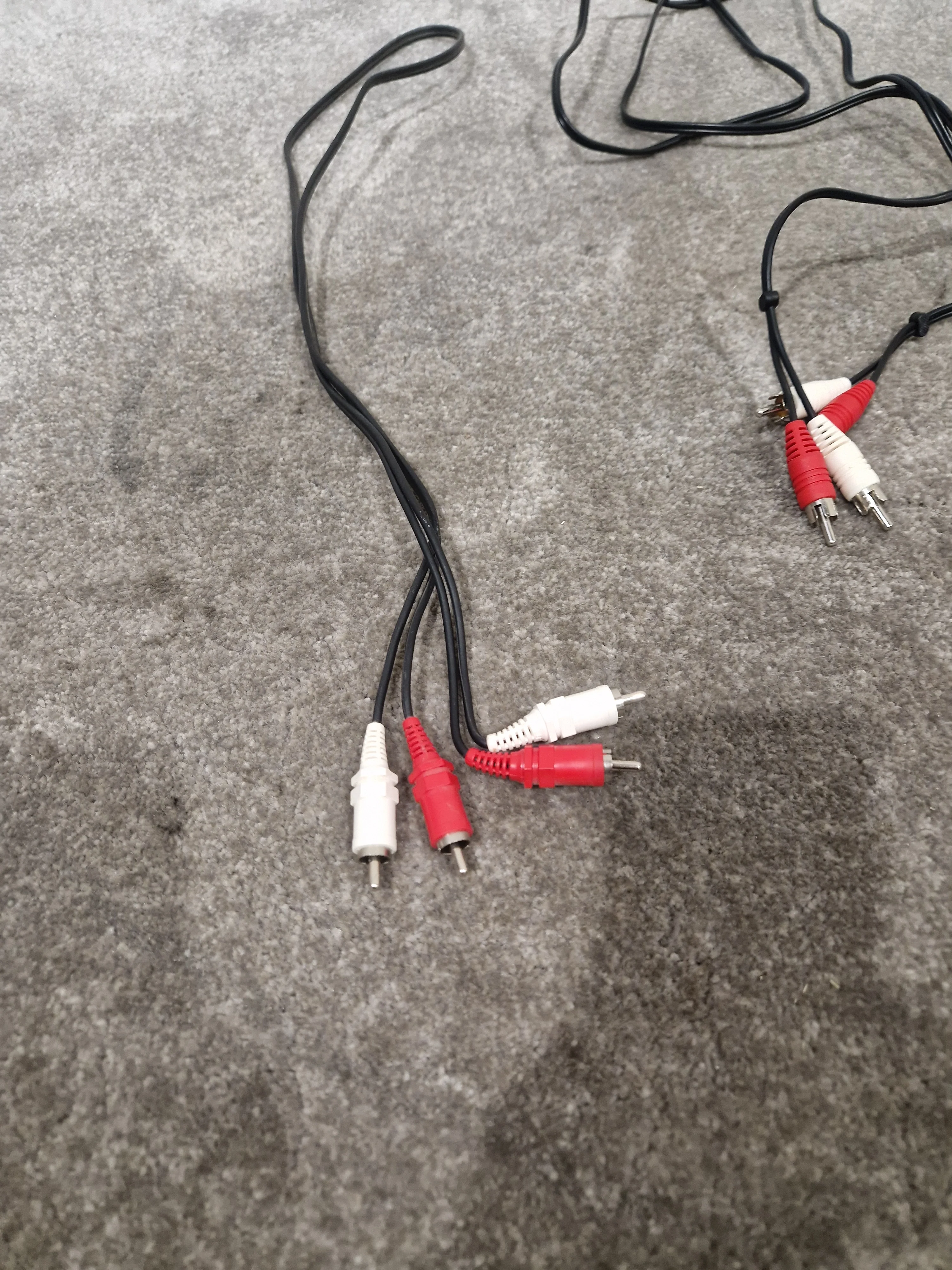 Joblot - 6x Pair of RCA Phono Cables, Random Sizes - High-Fidelity Audio - Excellent - Image 12