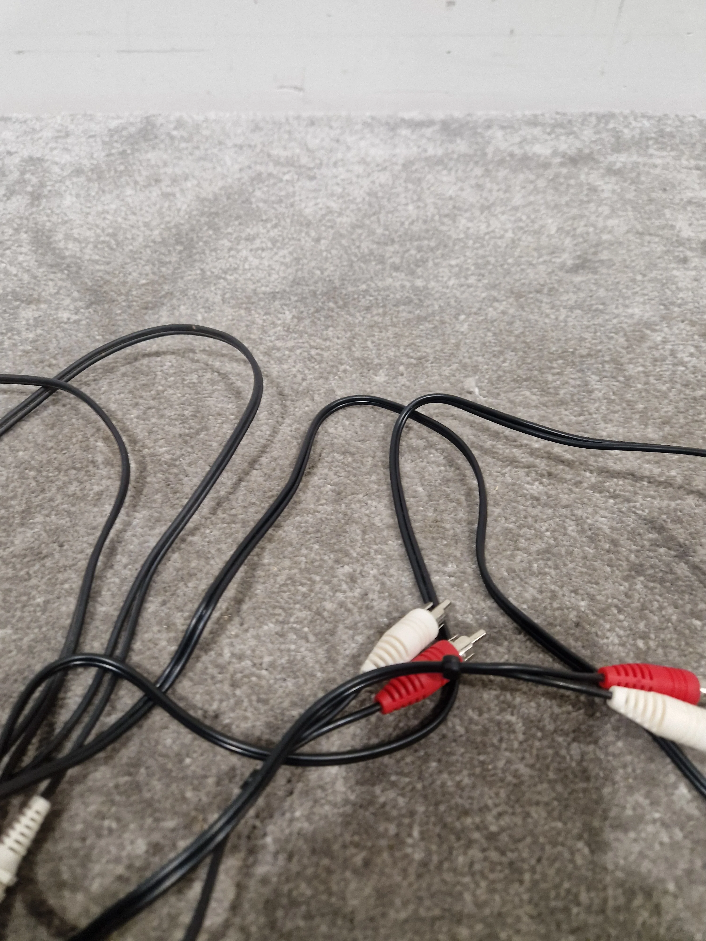 Joblot - 6x Pair of RCA Phono Cables, Random Sizes - High-Fidelity Audio - Excellent - Image 7