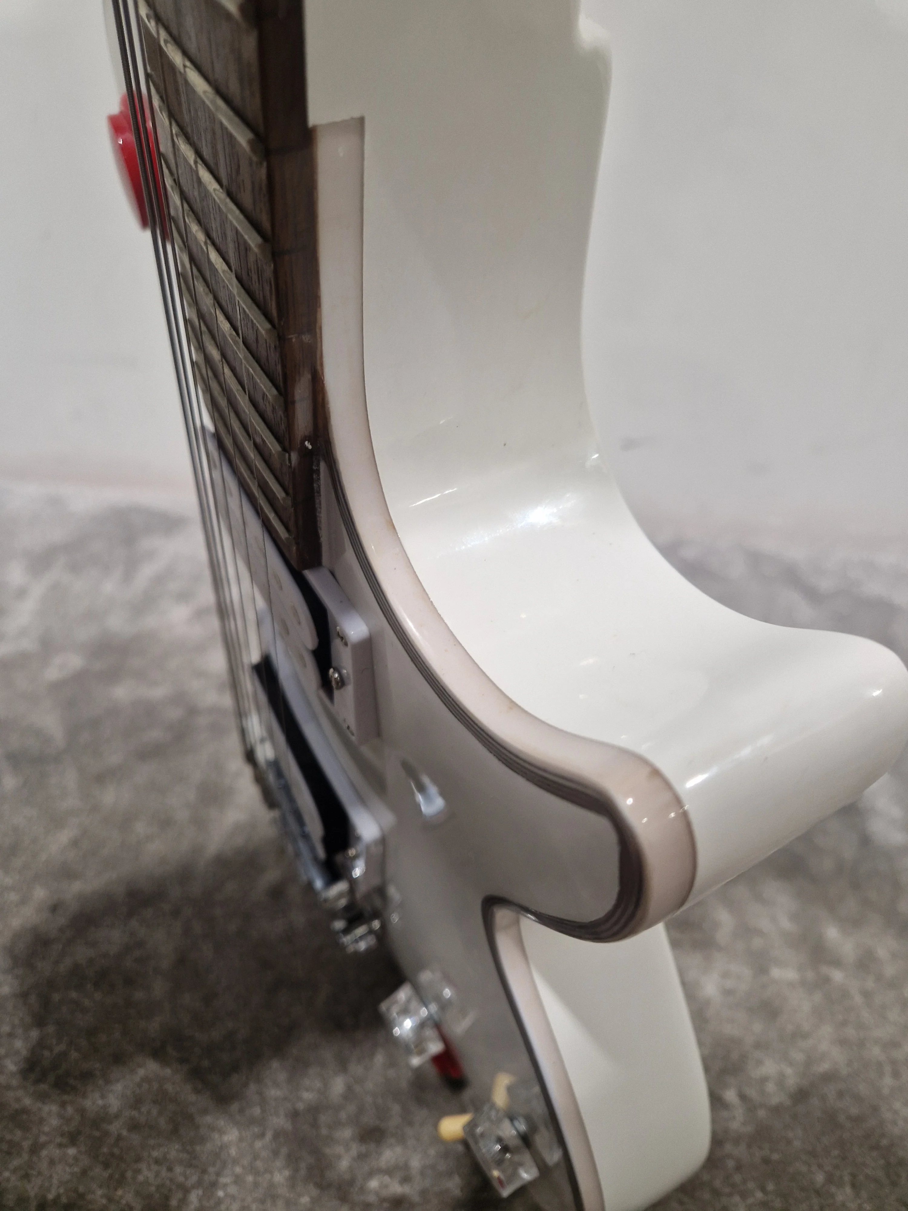 Palace Custom Buckethead Signature Alpine White LP Style Electric Guitar - Signature Design - Very Good - Image 18