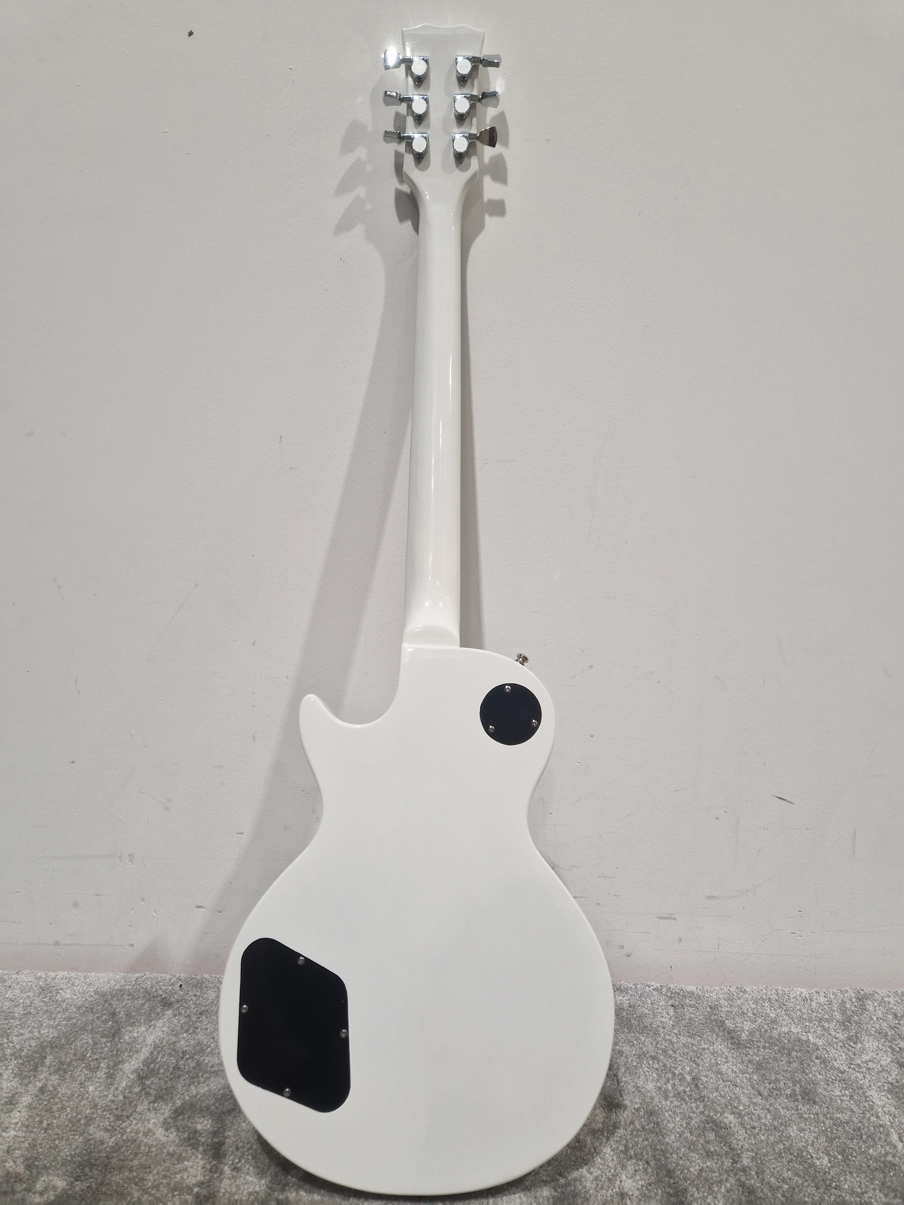 Palace Custom Buckethead Signature Alpine White LP Style Electric Guitar - Signature Design - Very Good - Image 4
