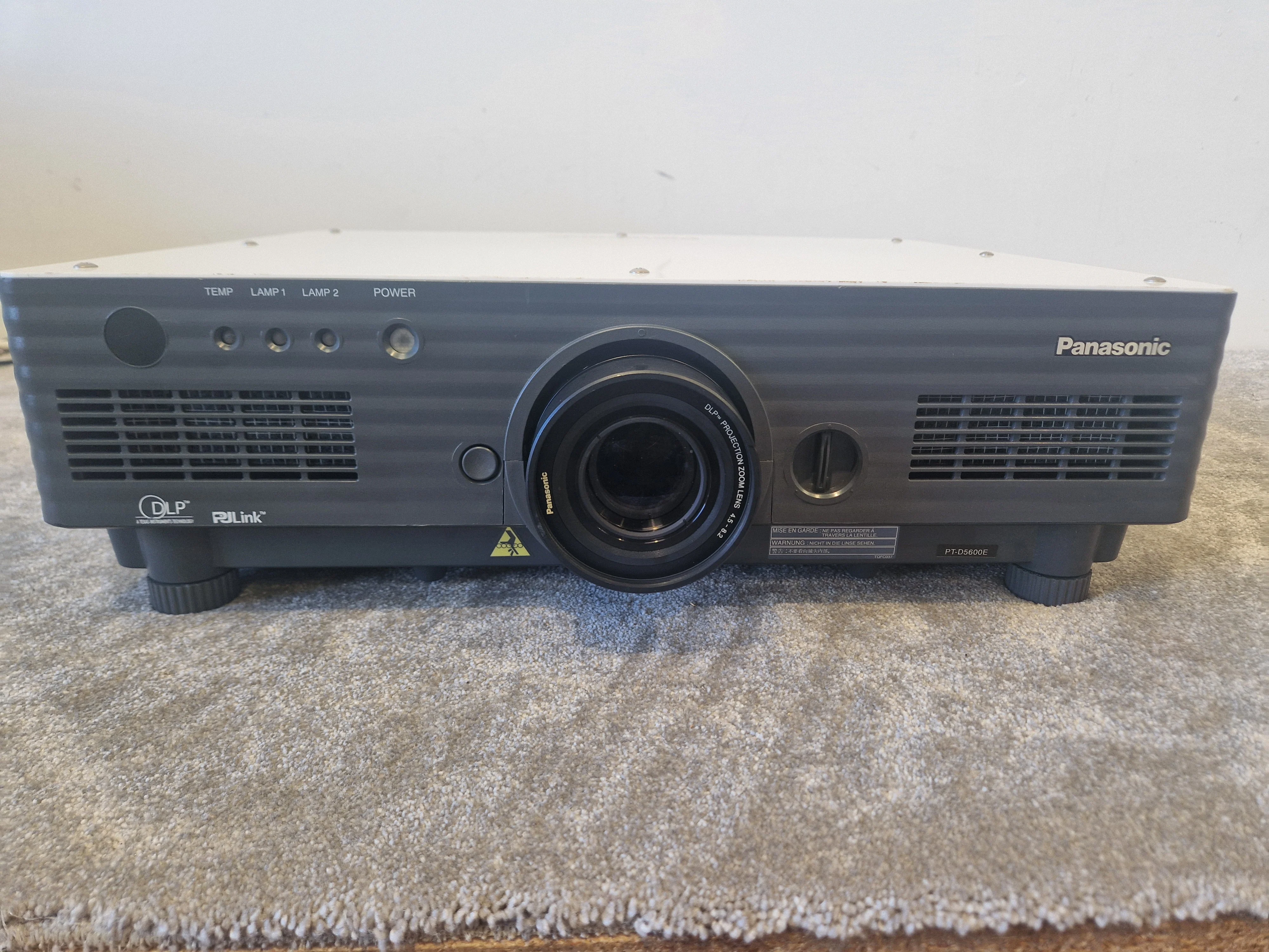 Panasonic PT-D5600E DLP Projector - 5000 Lumens-XGA Resolution - Good - Image 6