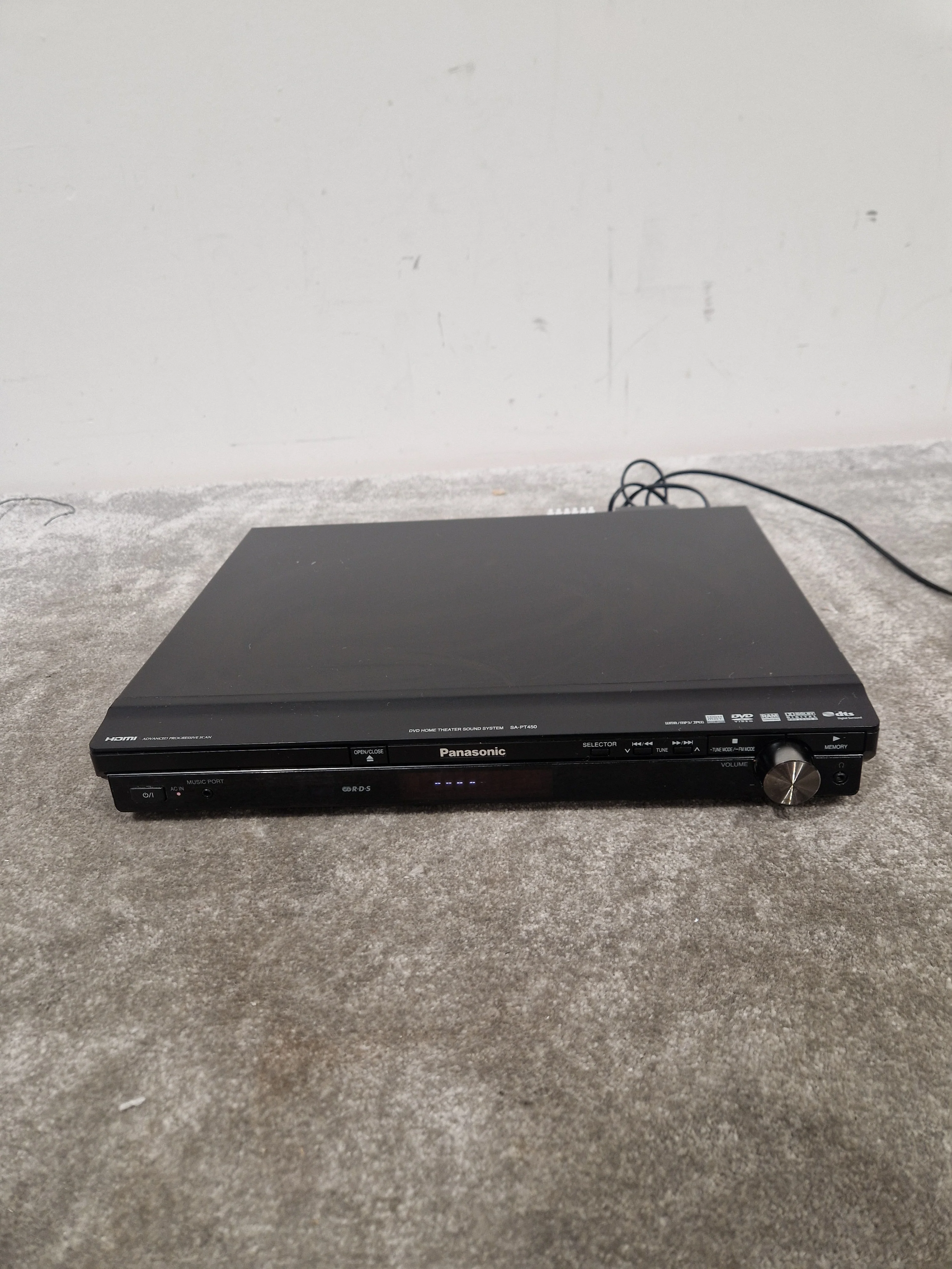 Panasonic Sa-pt450 Home Theater System - 5.1 Channel, Dolby Digital - Very Good w/ Power Supply - Image 10