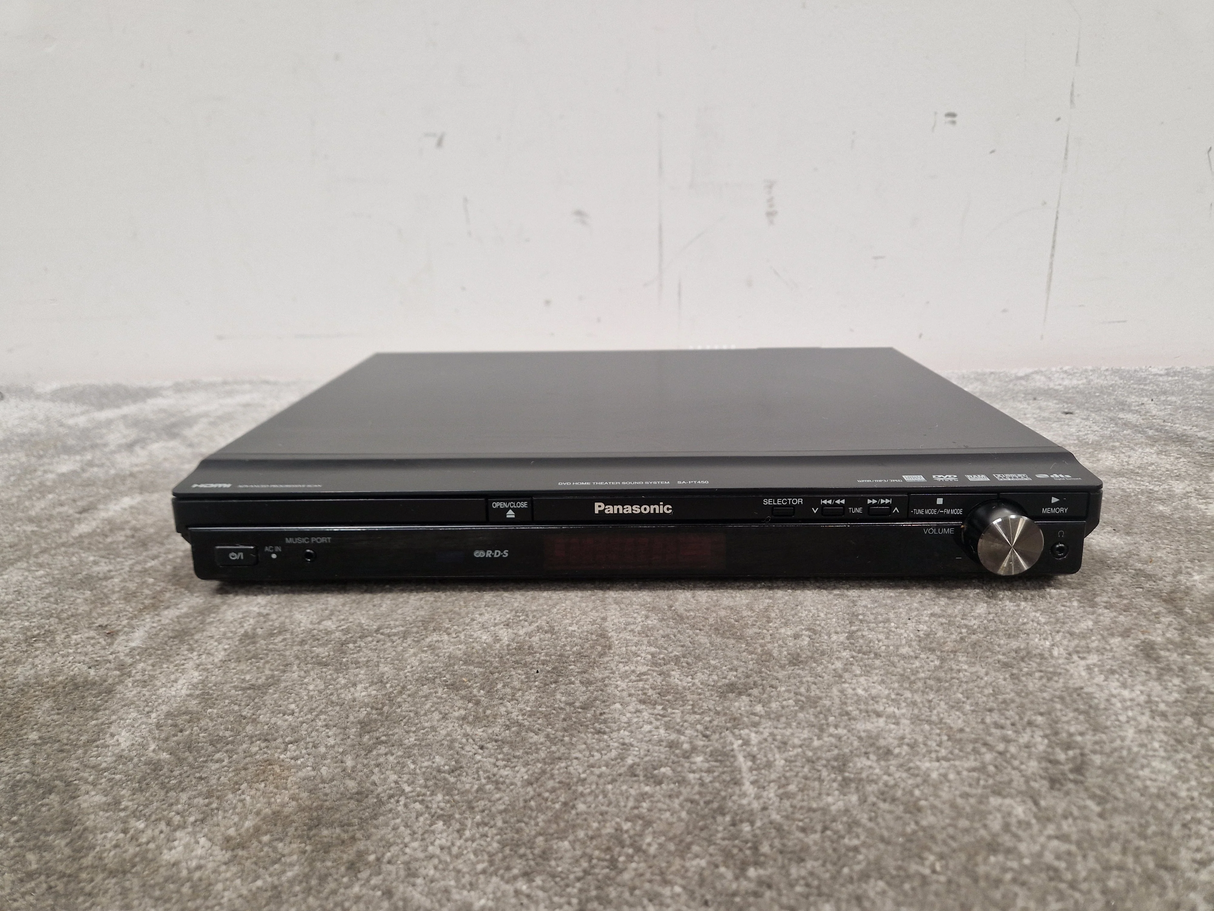 Panasonic Sa-pt450 Home Theater System - 5.1 Channel, Dolby Digital - Very Good w/ Power Supply - Image 2