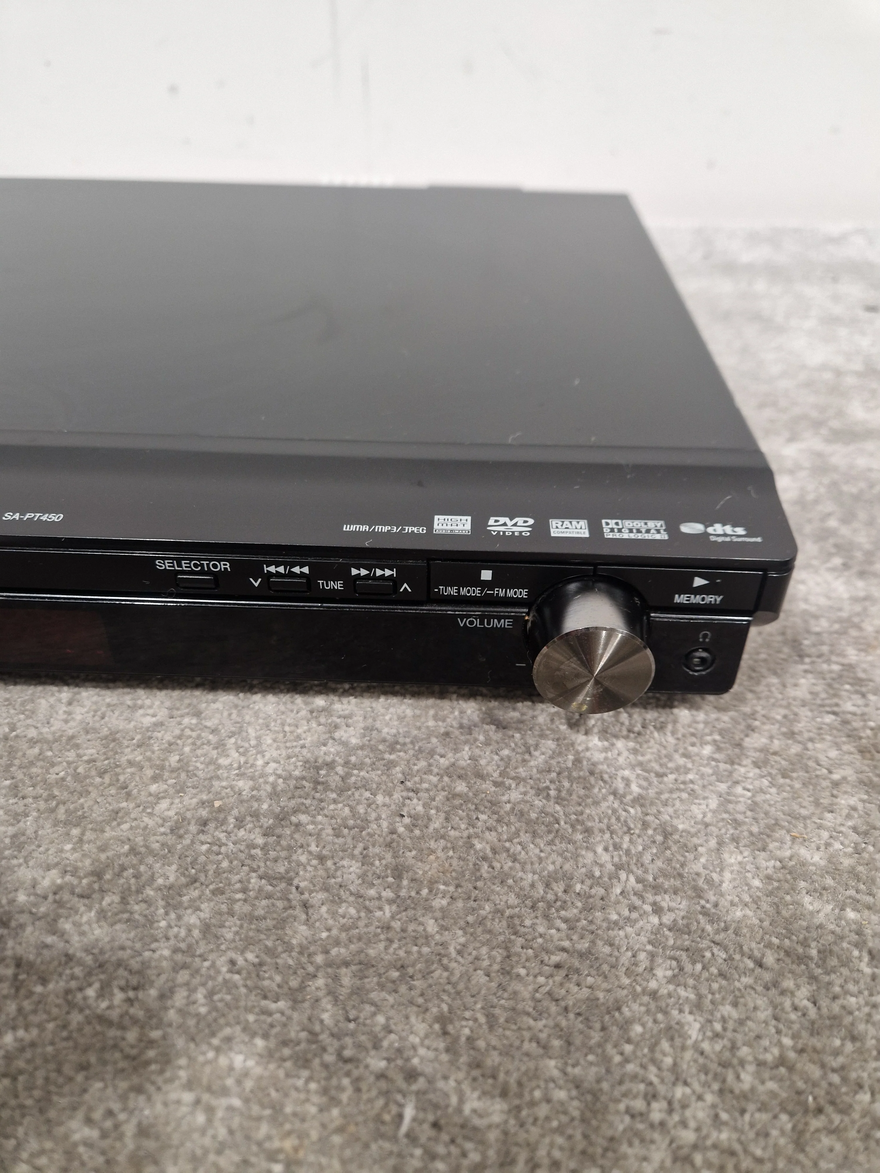 Panasonic Sa-pt450 Home Theater System - 5.1 Channel, Dolby Digital - Very Good w/ Power Supply - Image 3