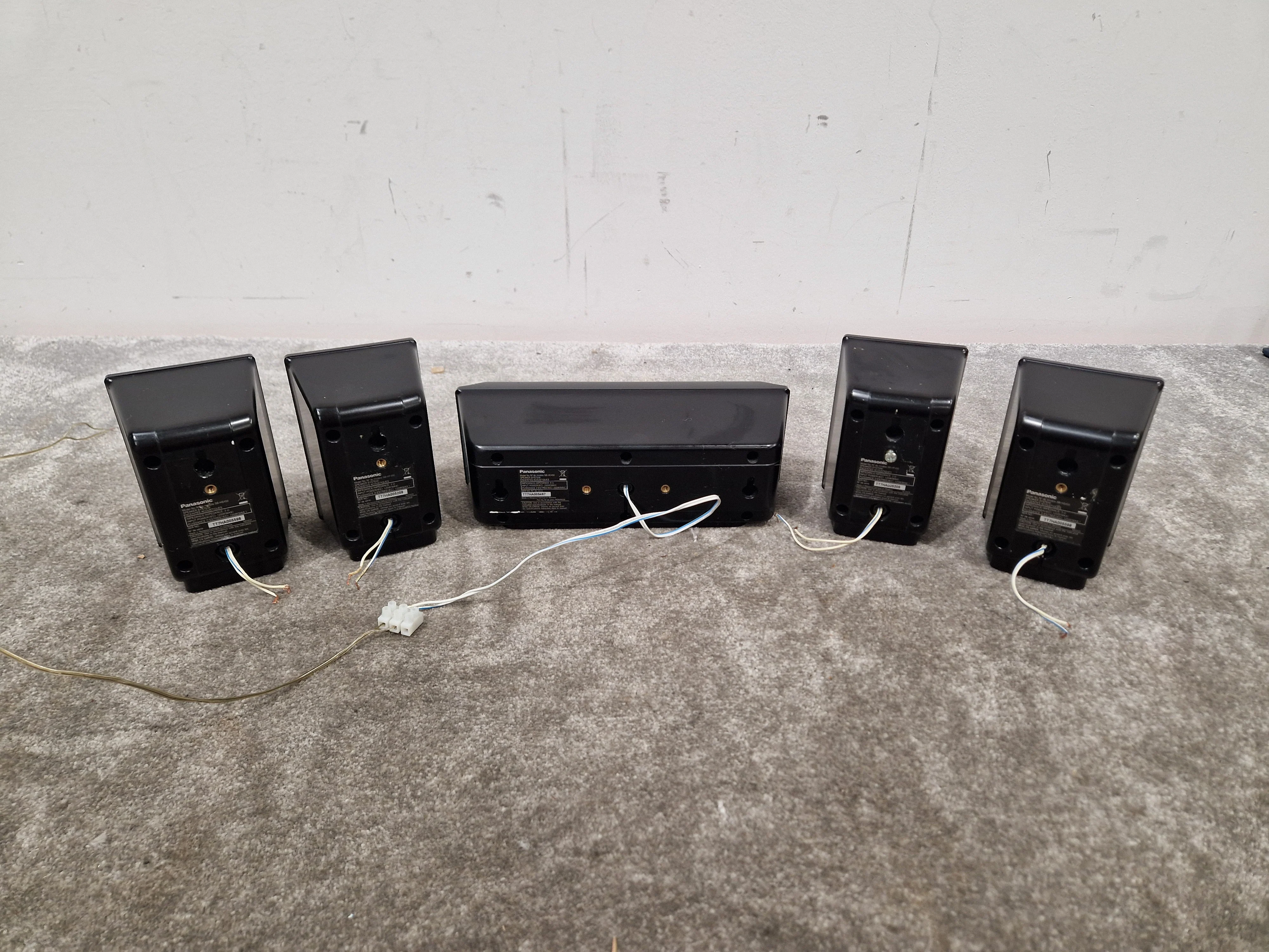 Panasonic Sb-hc450 Speaker Set - For Home Theater System, 5.1 Channel - Excellent - Image 2