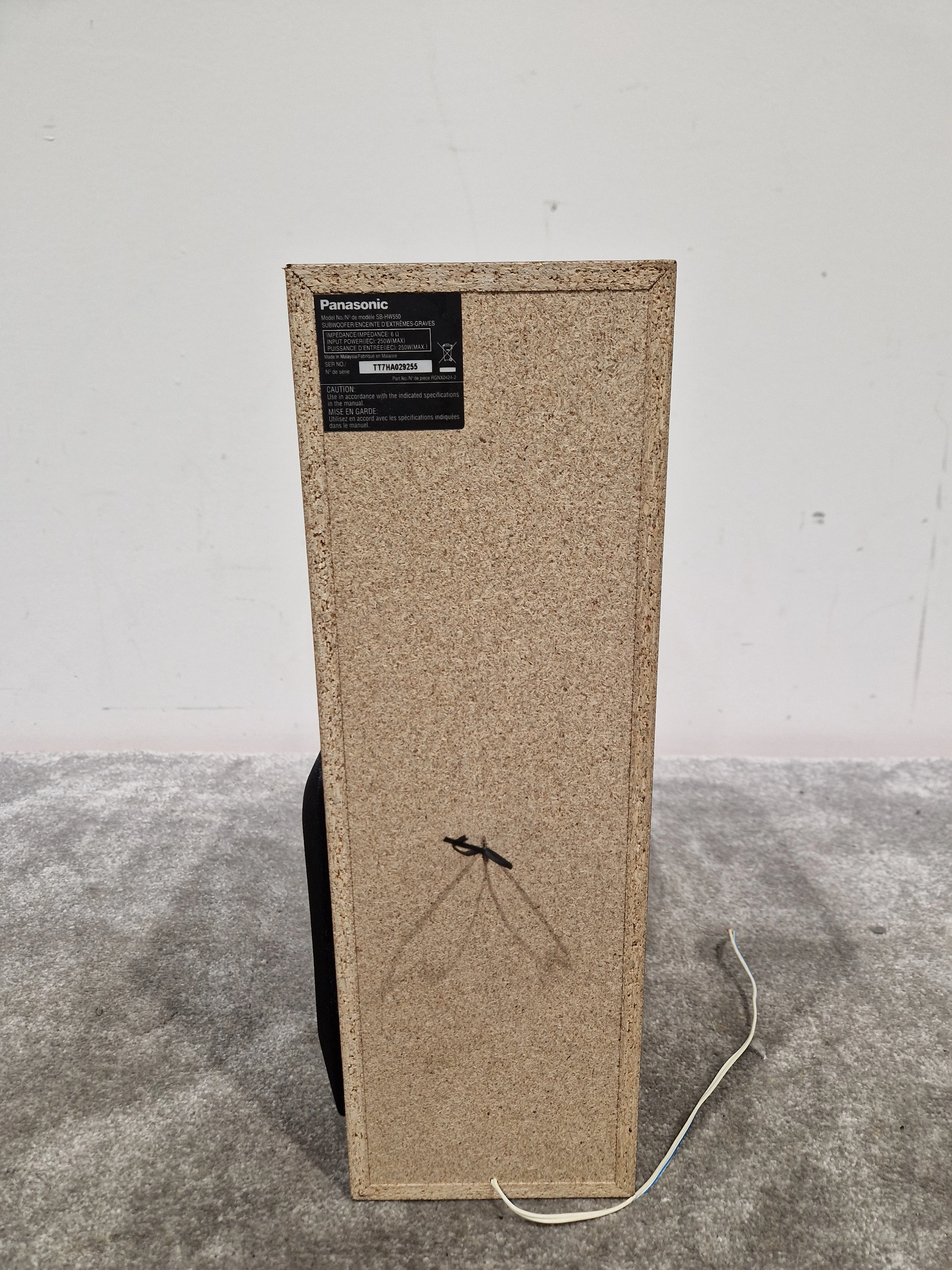 Panasonic SB-HW550 – Subwoofer – Very Good - Image 7