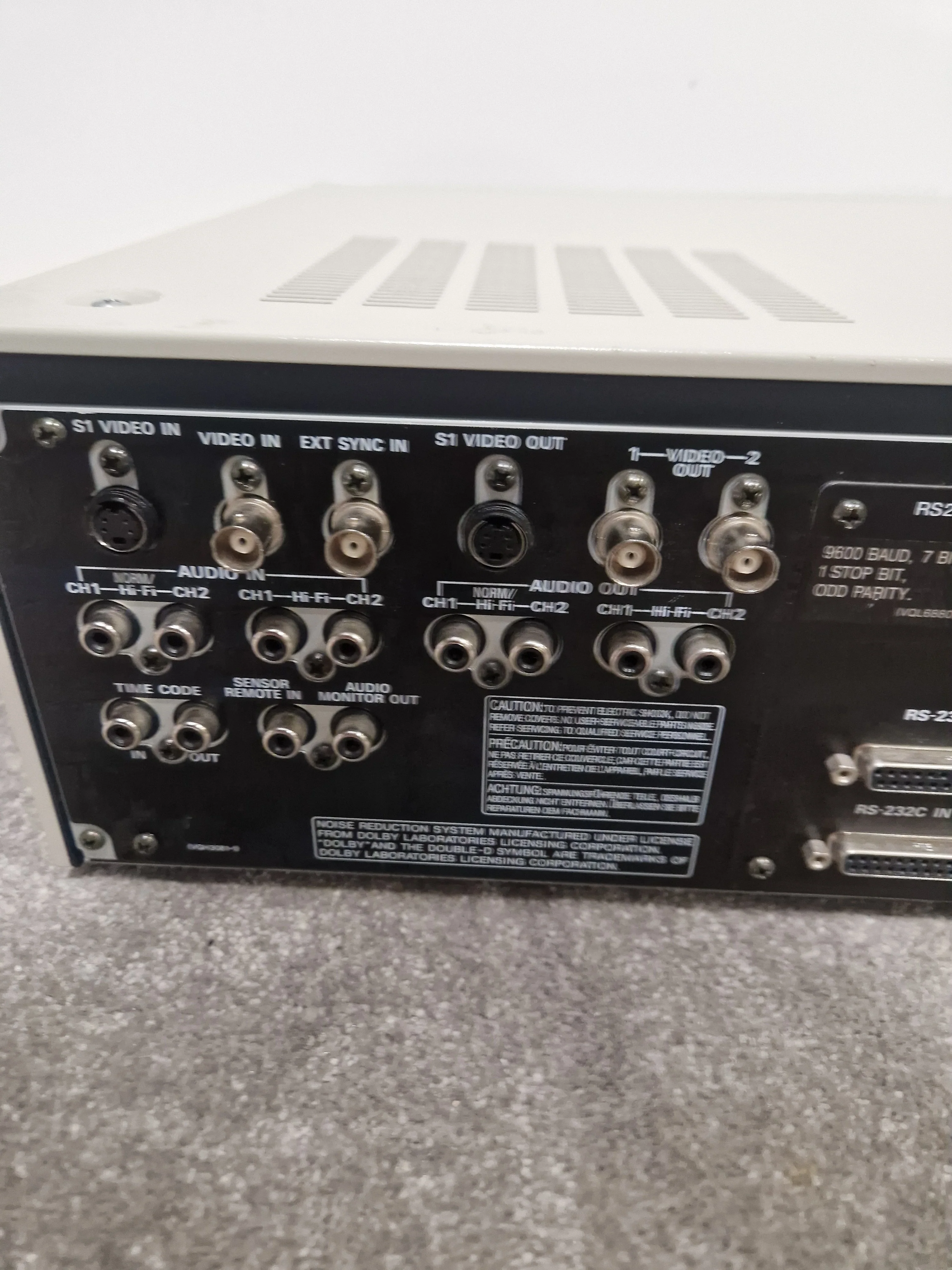 Panasonic Video Cassette Recorder Ag-7350 - Hi-Fi VCR, S-VHS Compatibility - Excellent - Image 5