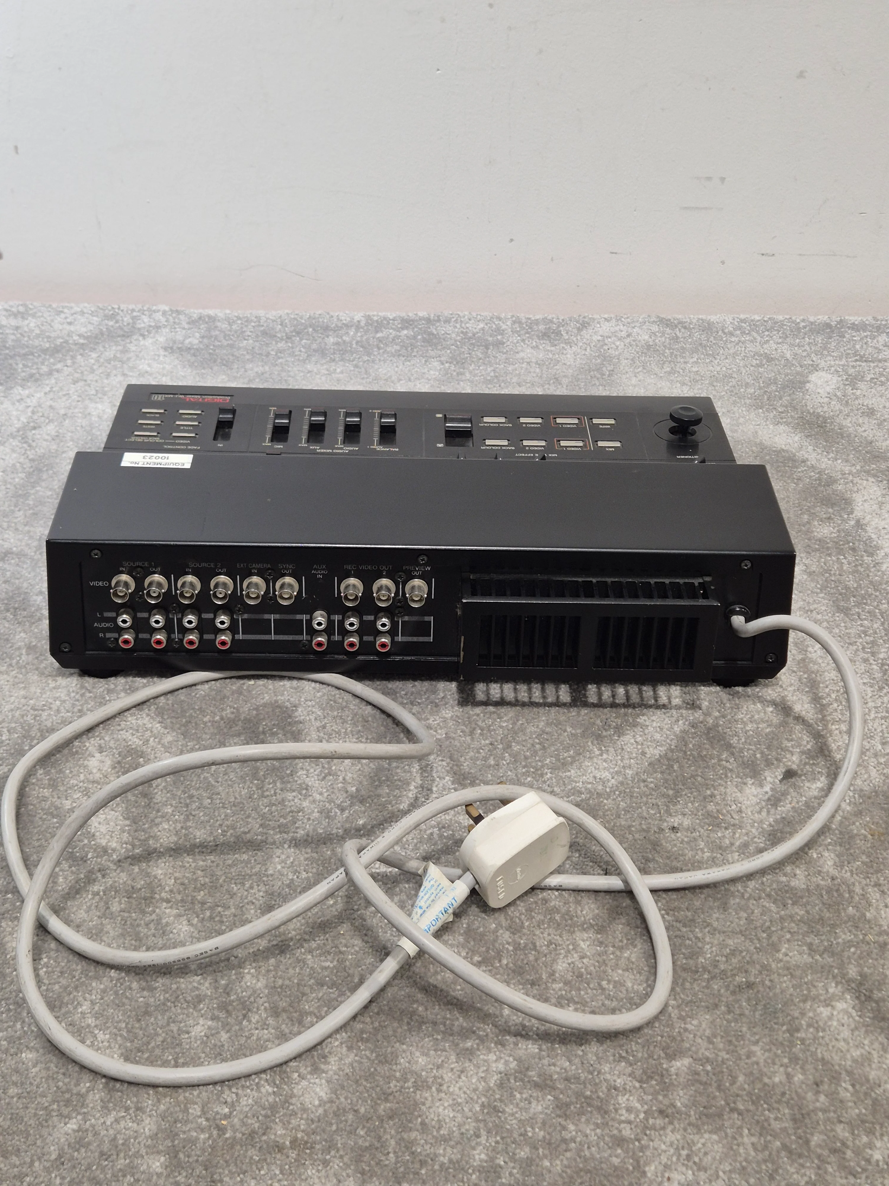 Panasonic WJ-MX10 Digital Production Mixer - Multi-Track Recording, Audio Mixing - Very Good w/ Power Supply & Hard Cas - Image 8