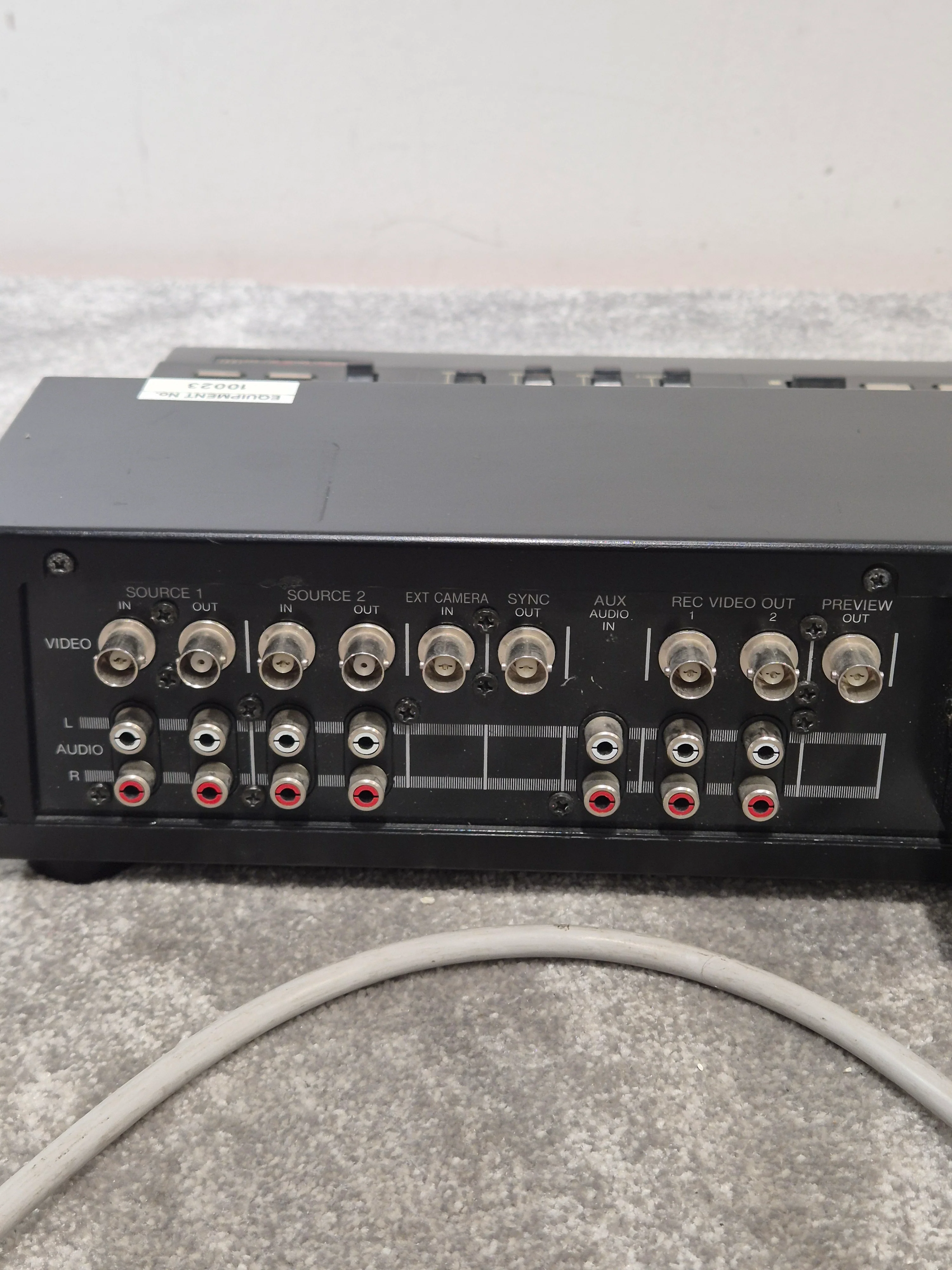 Panasonic WJ-MX10 Digital Production Mixer - Multi-Track Recording, Audio Mixing - Very Good w/ Power Supply & Hard Cas - Image 9
