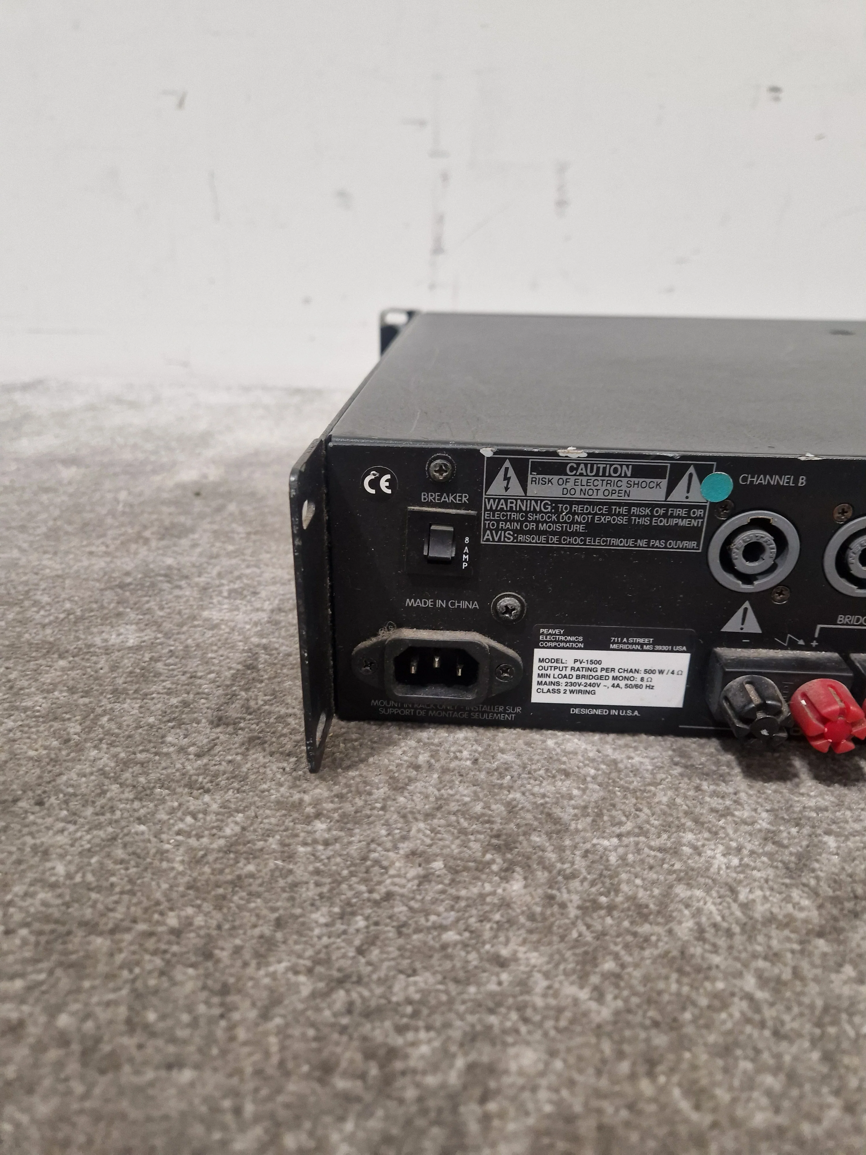 Peavey 1500 Power AMP - High Power Output - Good w/ Power Supply - Image 11