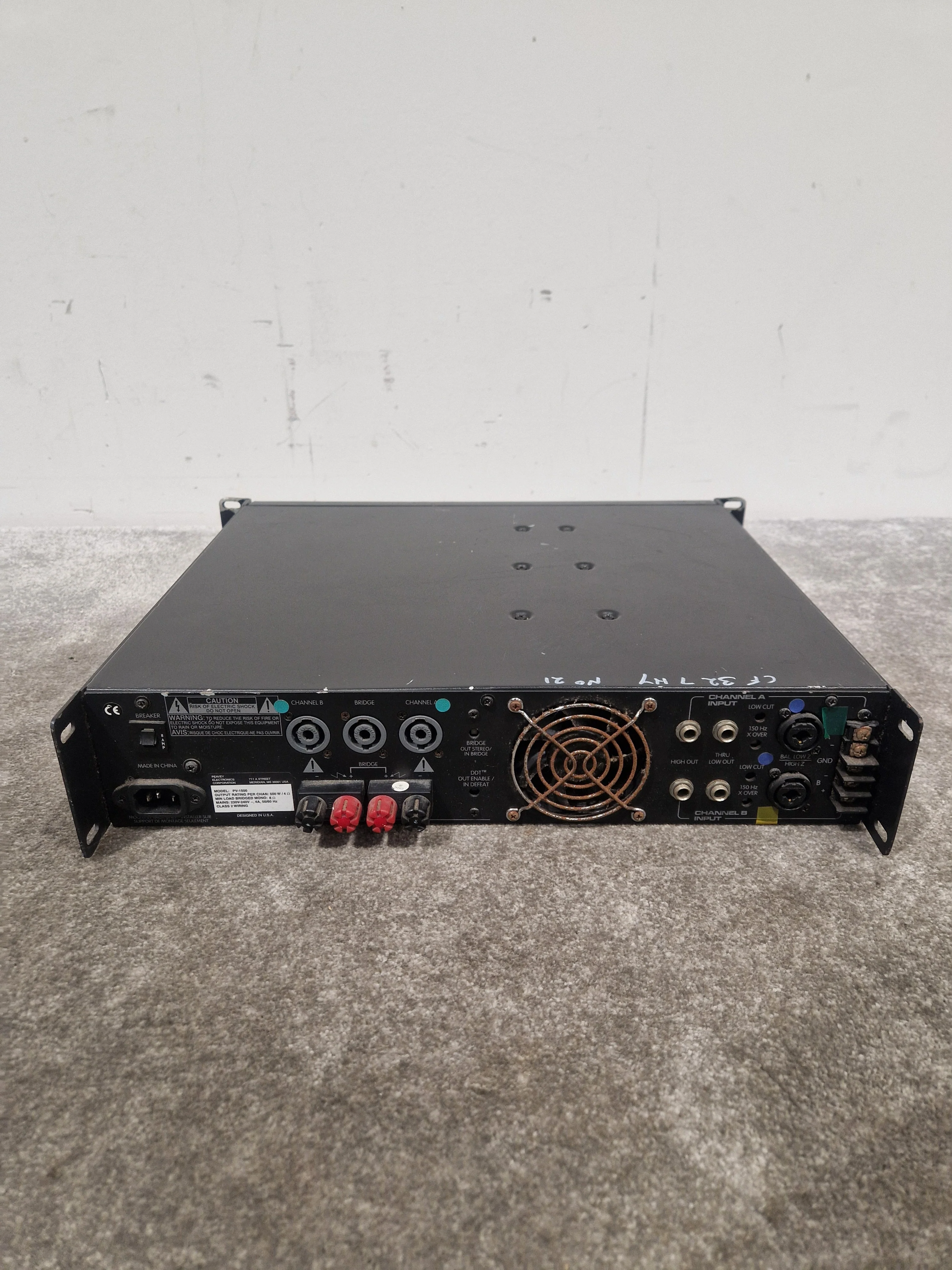 Peavey 1500 Power AMP - High Power Output - Good w/ Power Supply - Image 13
