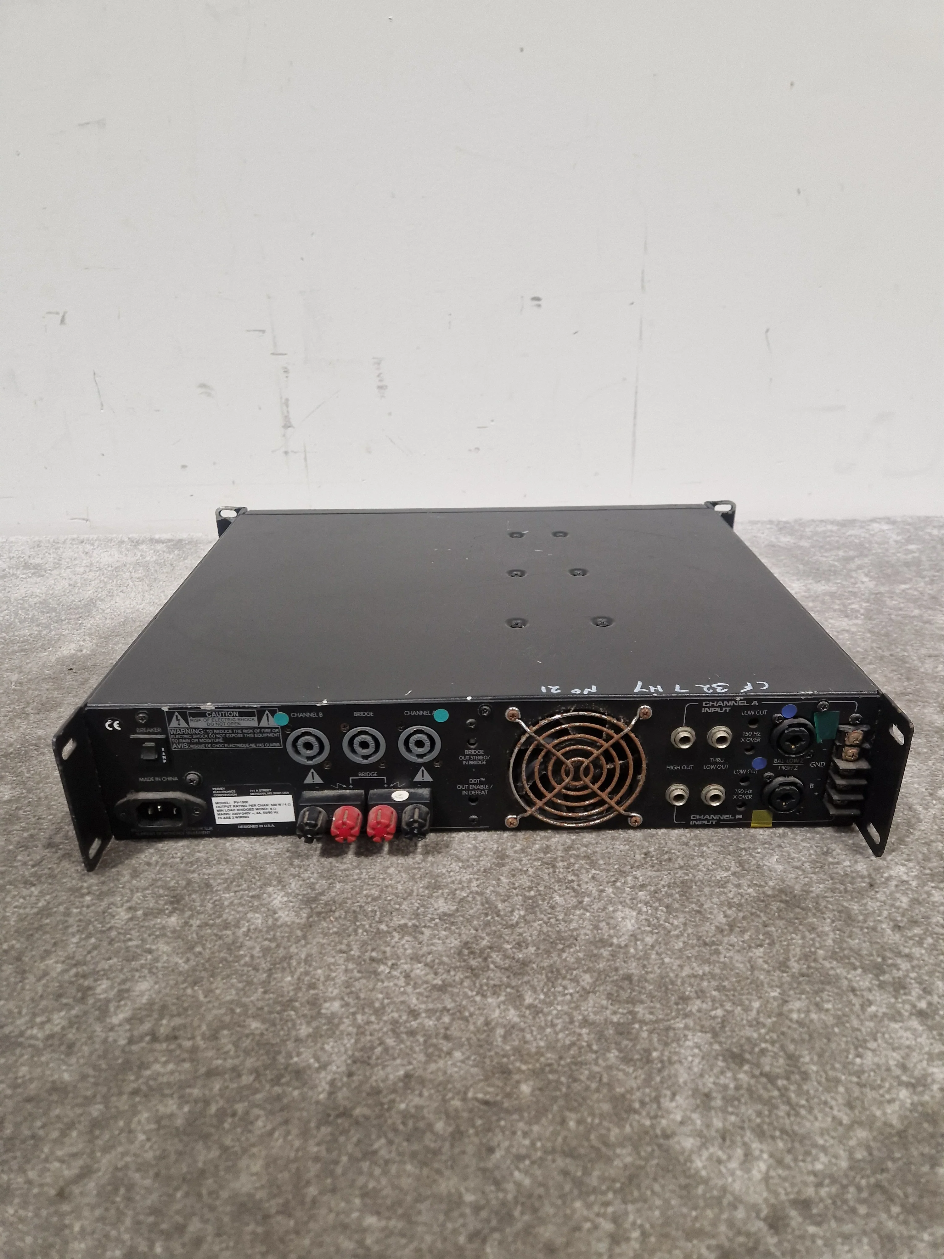 Peavey 1500 Power AMP - High Power Output - Good w/ Power Supply - Image 4